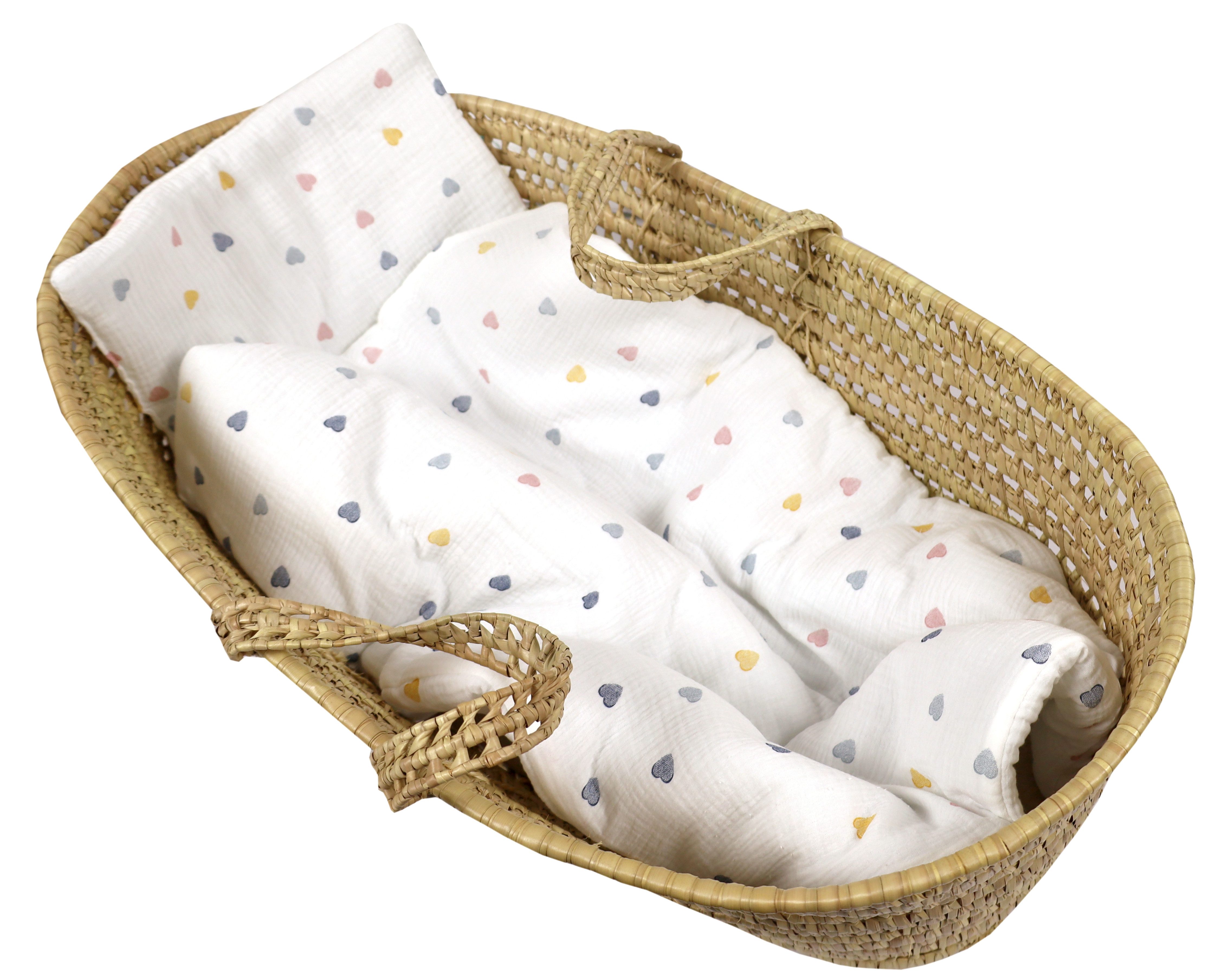 Babydecke BabyLux Babydecke Musselin Kinderwagendecke Kuscheldecke 75x60cm günstig online kaufen