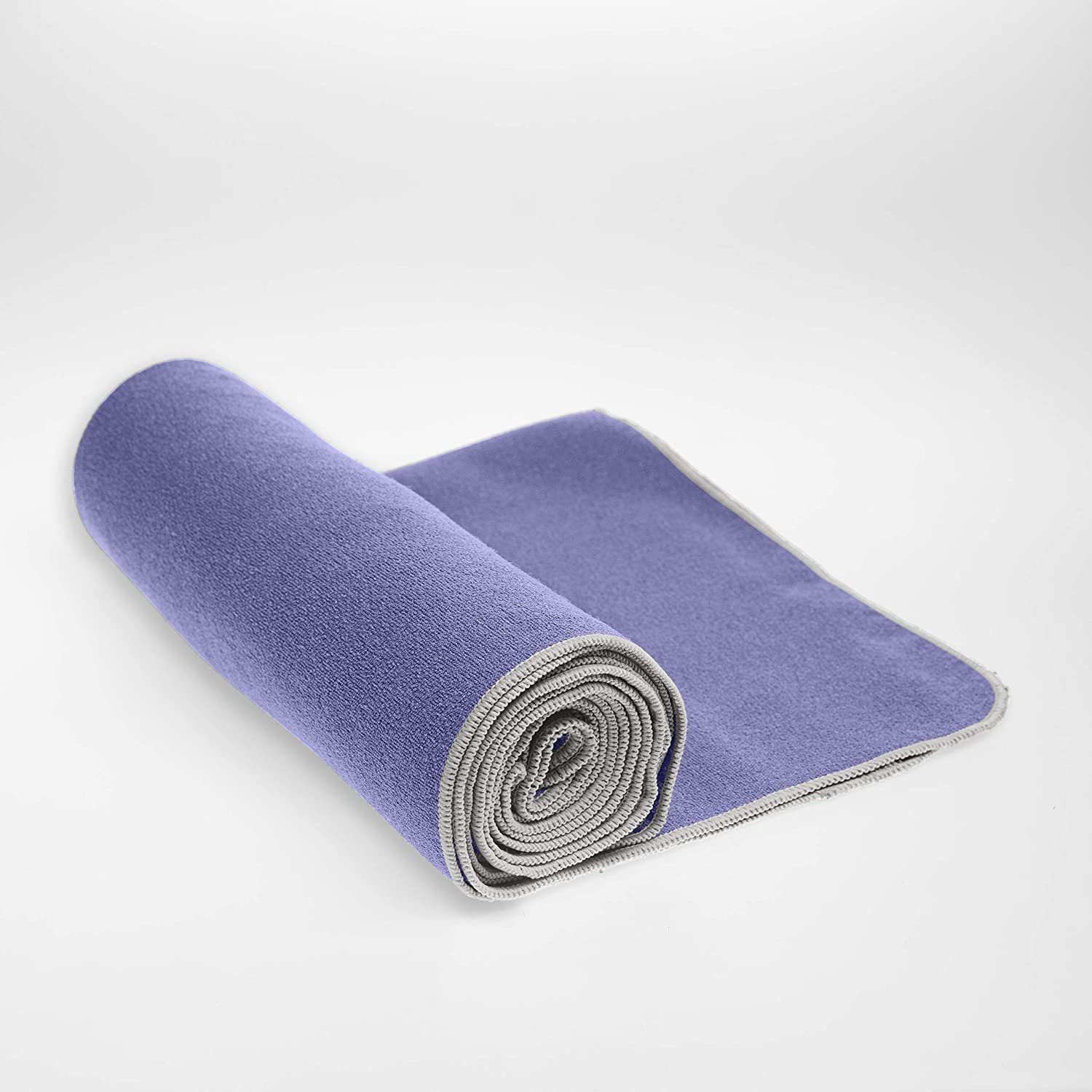 Yogamatte, +Yoga Einführungs Saugstark, Sporthandtuch Lila Microfaser, für mit Hygienisch Yoga Yogatuch-Auflage eBook, NirvanaShape Handtuch Antirutsch-Noppen, Yogatuch-Auflage