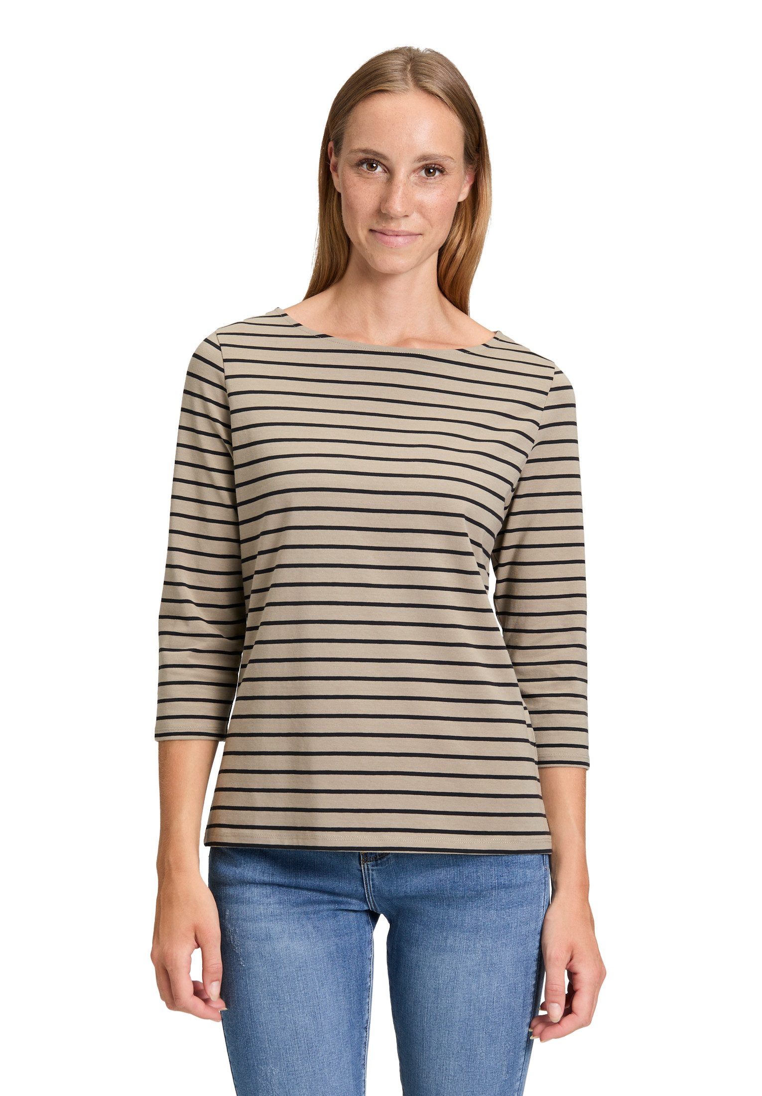 Betty Barclay 3/4-Arm-Shirt Damen Ringelshirt mit U-Boot-Ausschnitt (1-tlg) günstig online kaufen