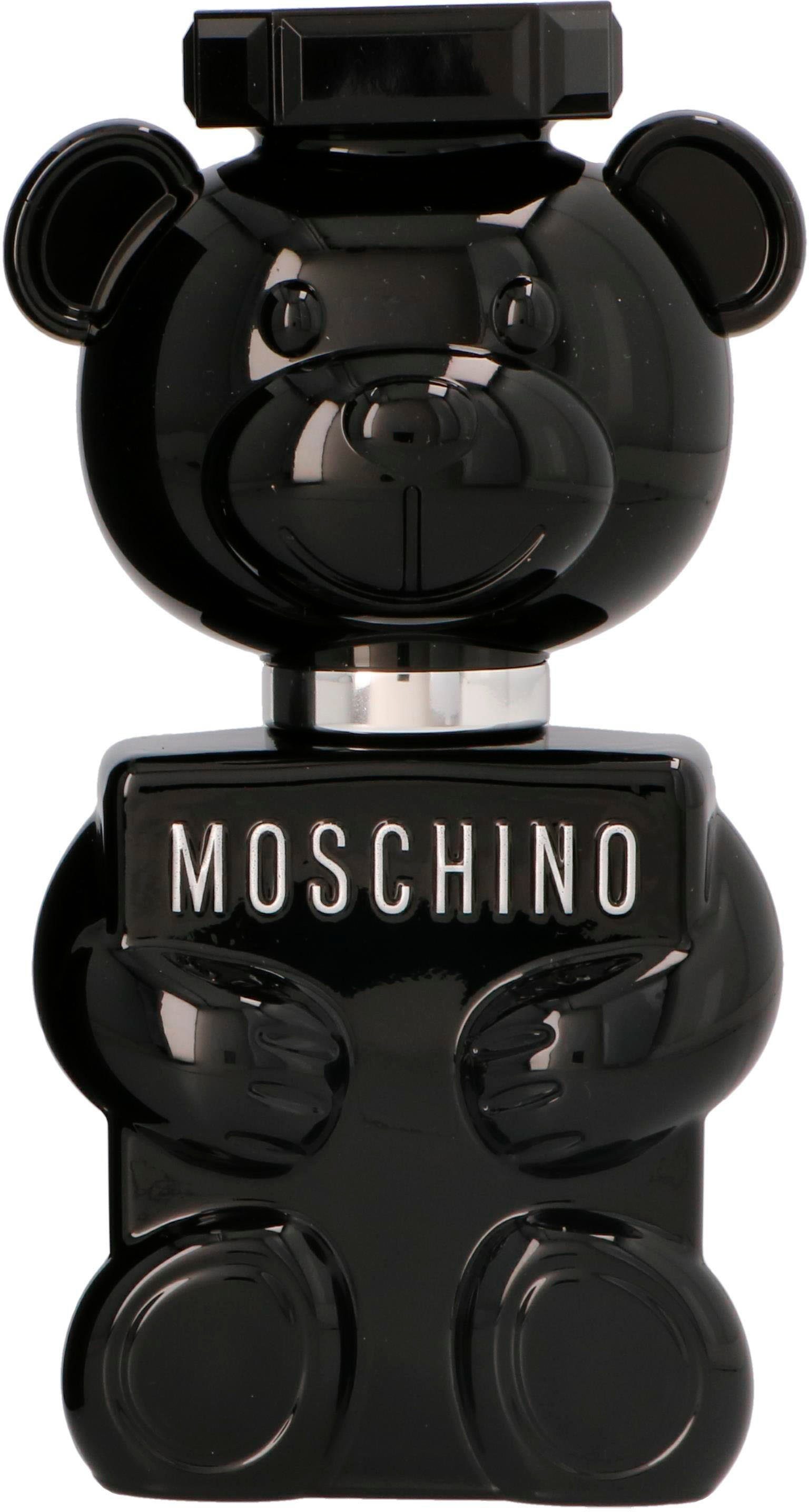 Moschino Eau de Parfum Toy Boy, Würziger Herrenduft mit Birne, Gewürznelke, Magnolie und Vetiver.