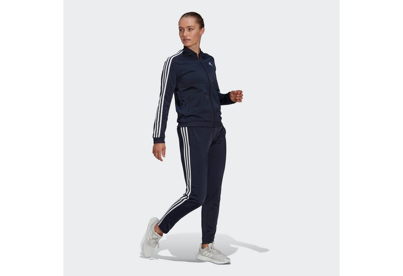 adidas Sportswear Trainingsanzug ESSENTIALS 3 STREIFEN (2 tlg) › blau  - Onlineshop OTTO