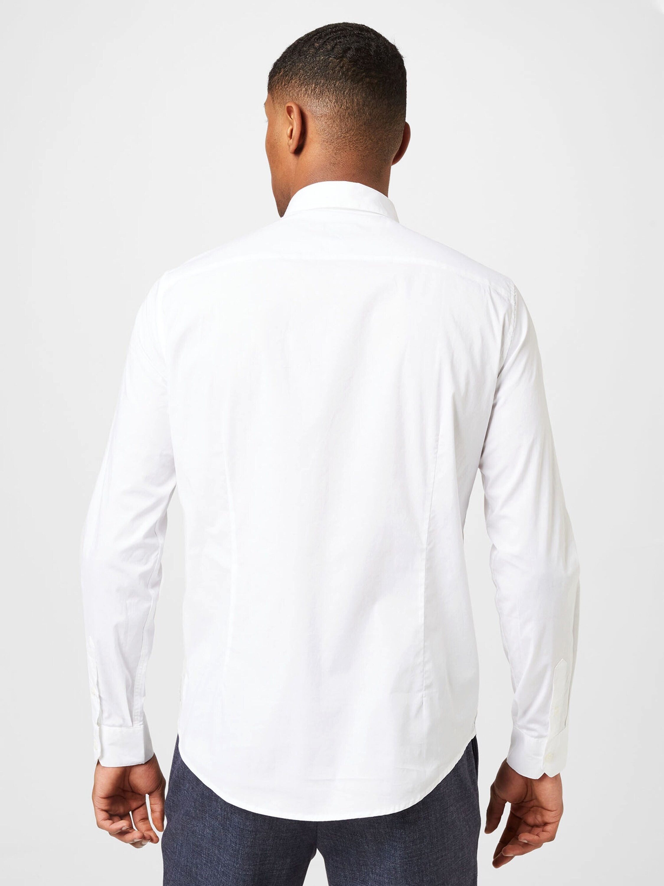 ARMANI EXCHANGE Langarmhemd Tessuto (1-tlg)