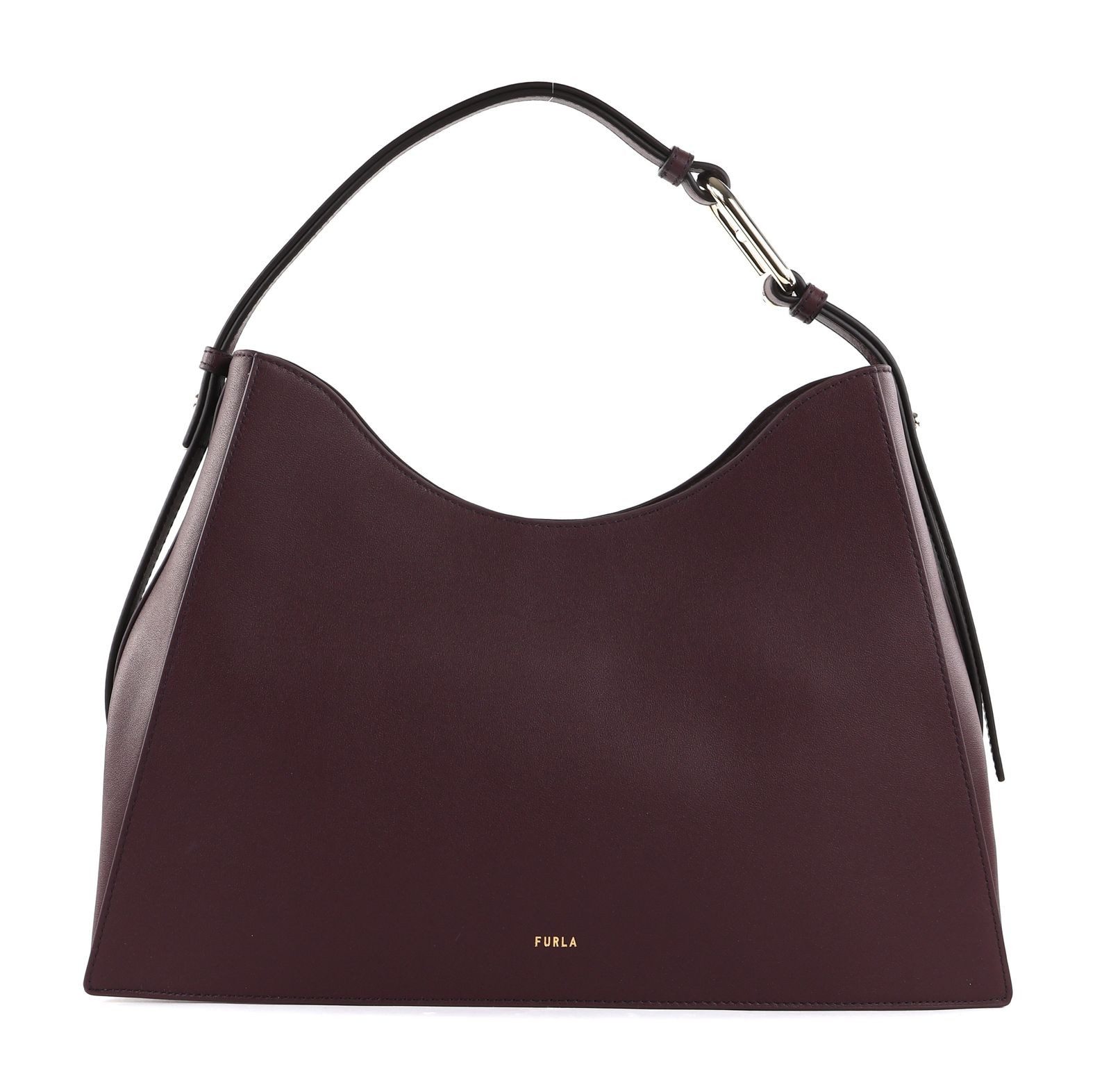 Furla Schultertasche Hobo, aus echtem Leder