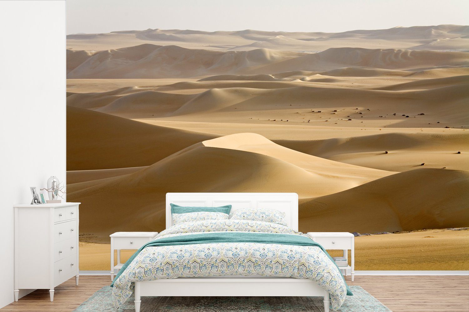 MuchoWow Fototapete Wüste in Ägypten, Matt, bedruckt, (6 St), Wallpaper für Wohnzimmer, Schlafzimmer, Kinderzimmer, Vinyl Tapete