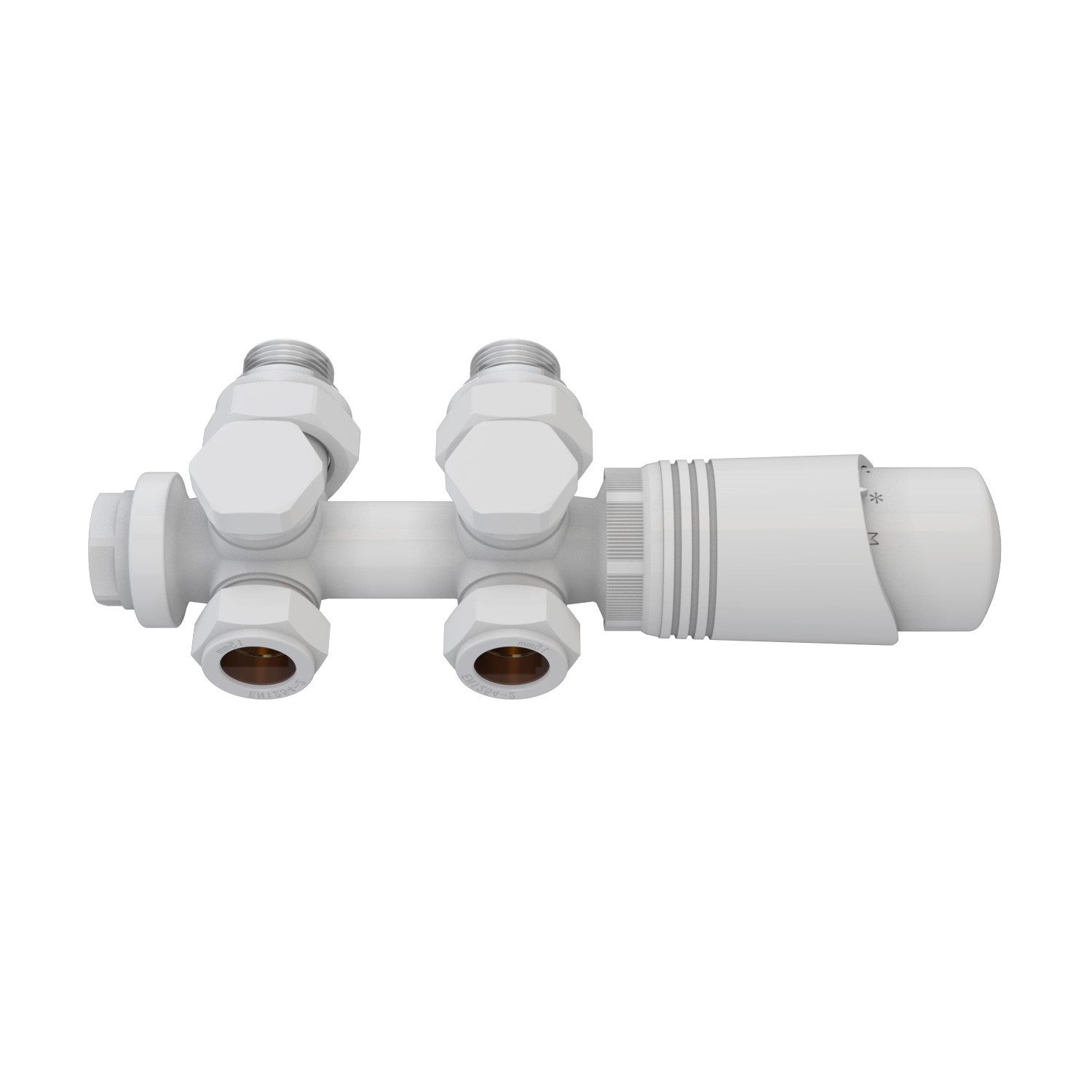 Heizkörperthermostat Multiblock Set für Heizkörper Thermostat Anschlussarmatur