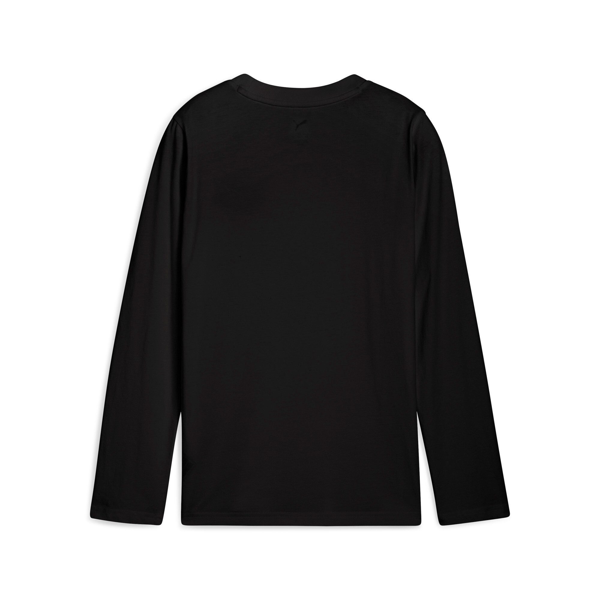 PUMA Langarmshirt ESS NO 1 LOGO LONGSLEEVE TEE B entspannte Passform, mit Rundhalsausschnitt, ohne Kapuze