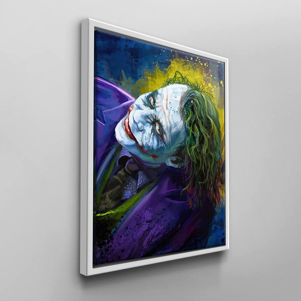 Joker Rahmen von Wandbild Leinwandbild, DOTCOMCANVAS® ohne