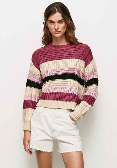 Pepe Jeans Strickpullover TARA aufwendig verarbeitet