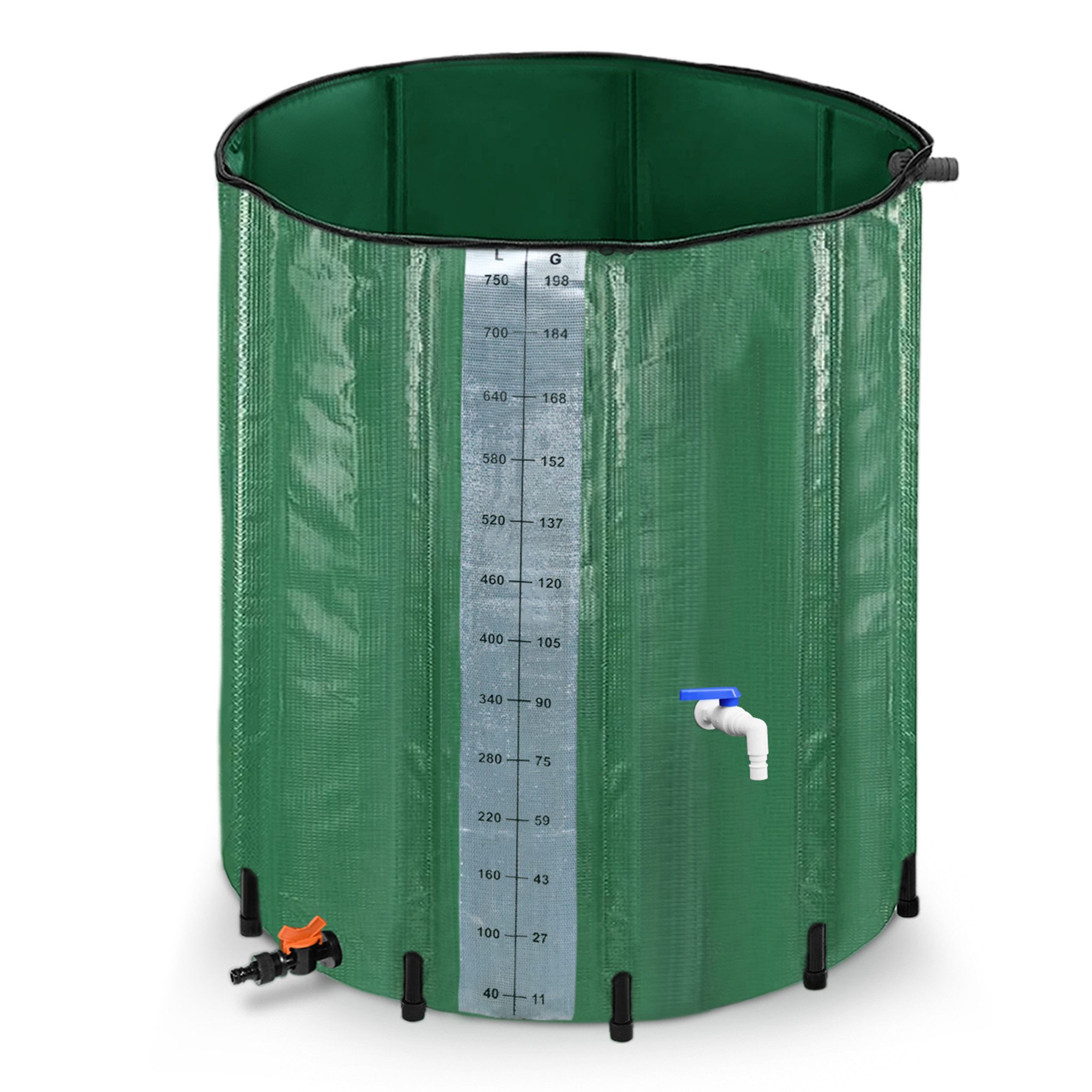 AUFUN Regentonne AUFUN Regentonne Faltbar Regenwassertonne mit