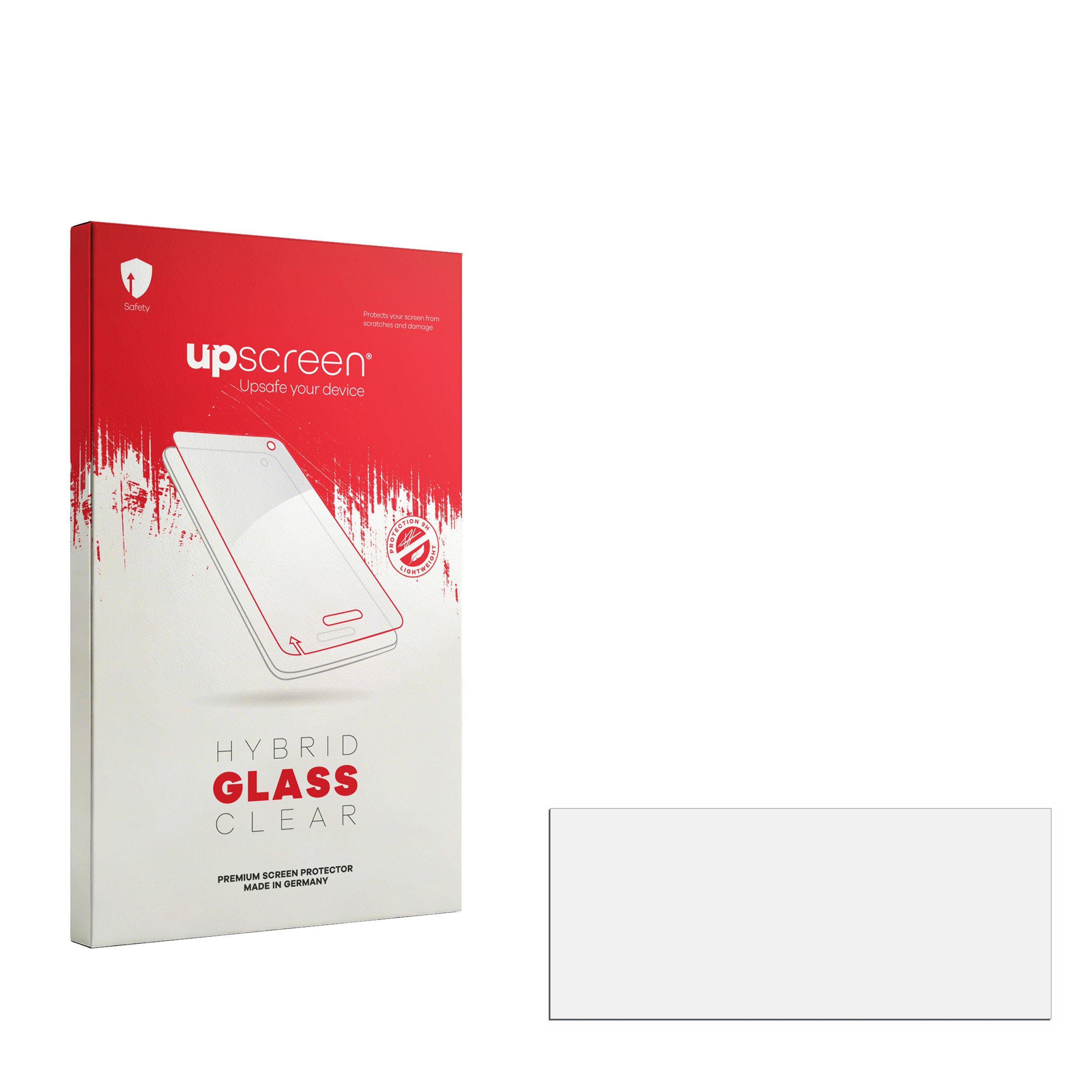 upscreen Displayschutzglas Folie für Opel Mokka B Hybride 10" 2024, Schutzfolie Glas Panzer Display Schutz klar
