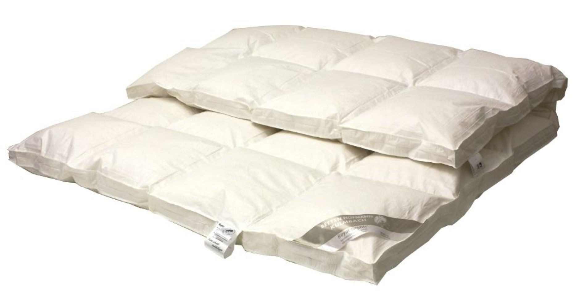 Betten Hofmann Daunenbettdecke Betten Hofmann White Sibiria 8cm Winterdecke mit Außensteg 4x6 155x200, Füllung: 100% Gänsedaunen, Bezug: 100% Baumwolle, mit Schneegänseflaum, hergestellt in Deutschland, hypoallergen