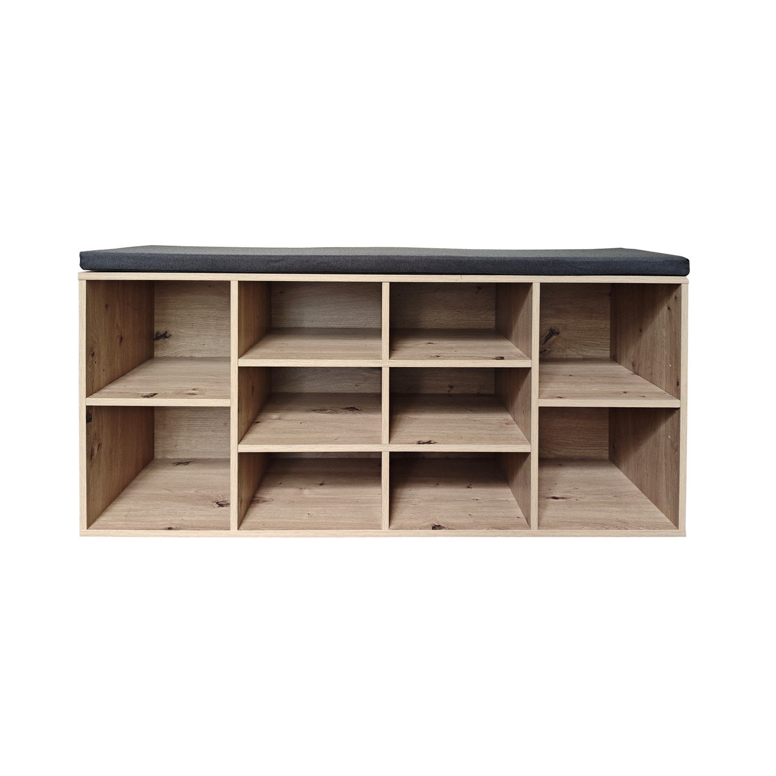 HTI-Living Schuhregal Schuhbank Katja 10 Regalfächer Artisaneiche, Stück 1- günstig online kaufen