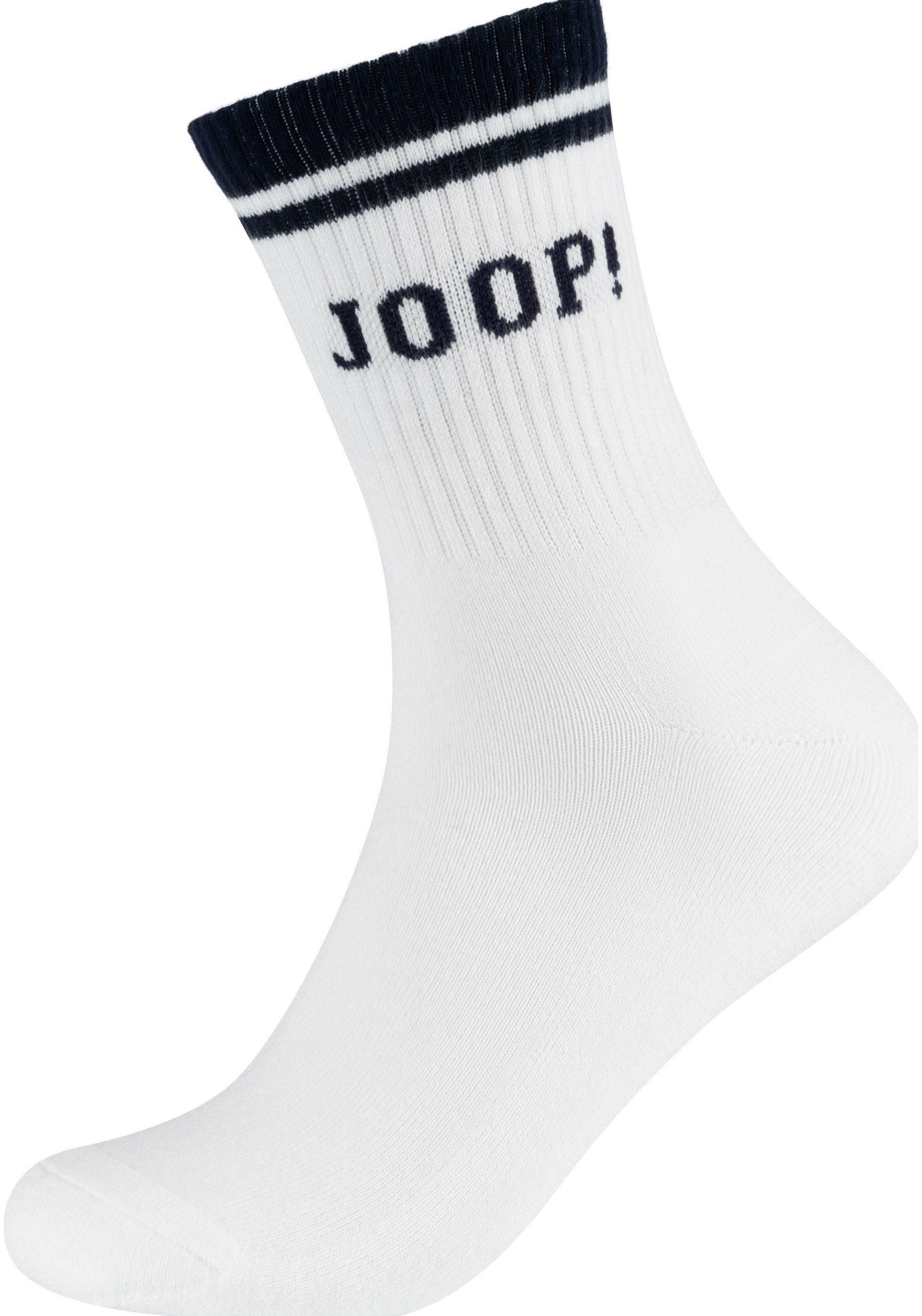 JOOP! Tennissocken premium casual (2 Paar) mit verstärkter Ferse und Zehen