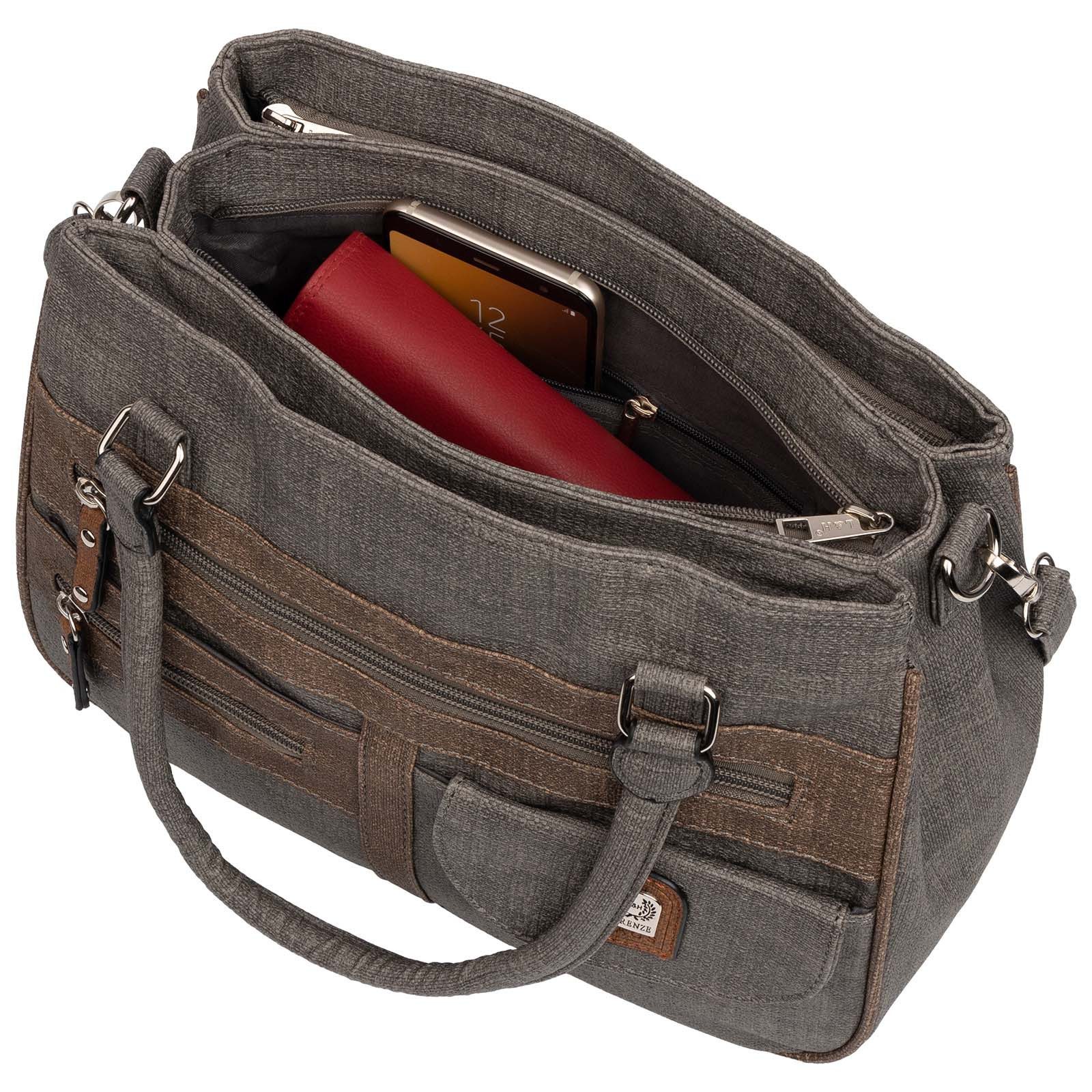 EAAKIE Umhängetasche Damen Tasche Schultertasche Umhängetasche Leder Optik Handtasche, als Schultertasche, Umhängetasche tragbar