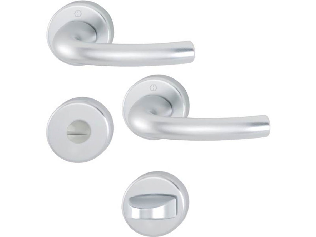 Rosette HOPPE 2805646 Rosettengarnitur Tôkyô 1710 / 42KV / 42KVS Aluminium F
