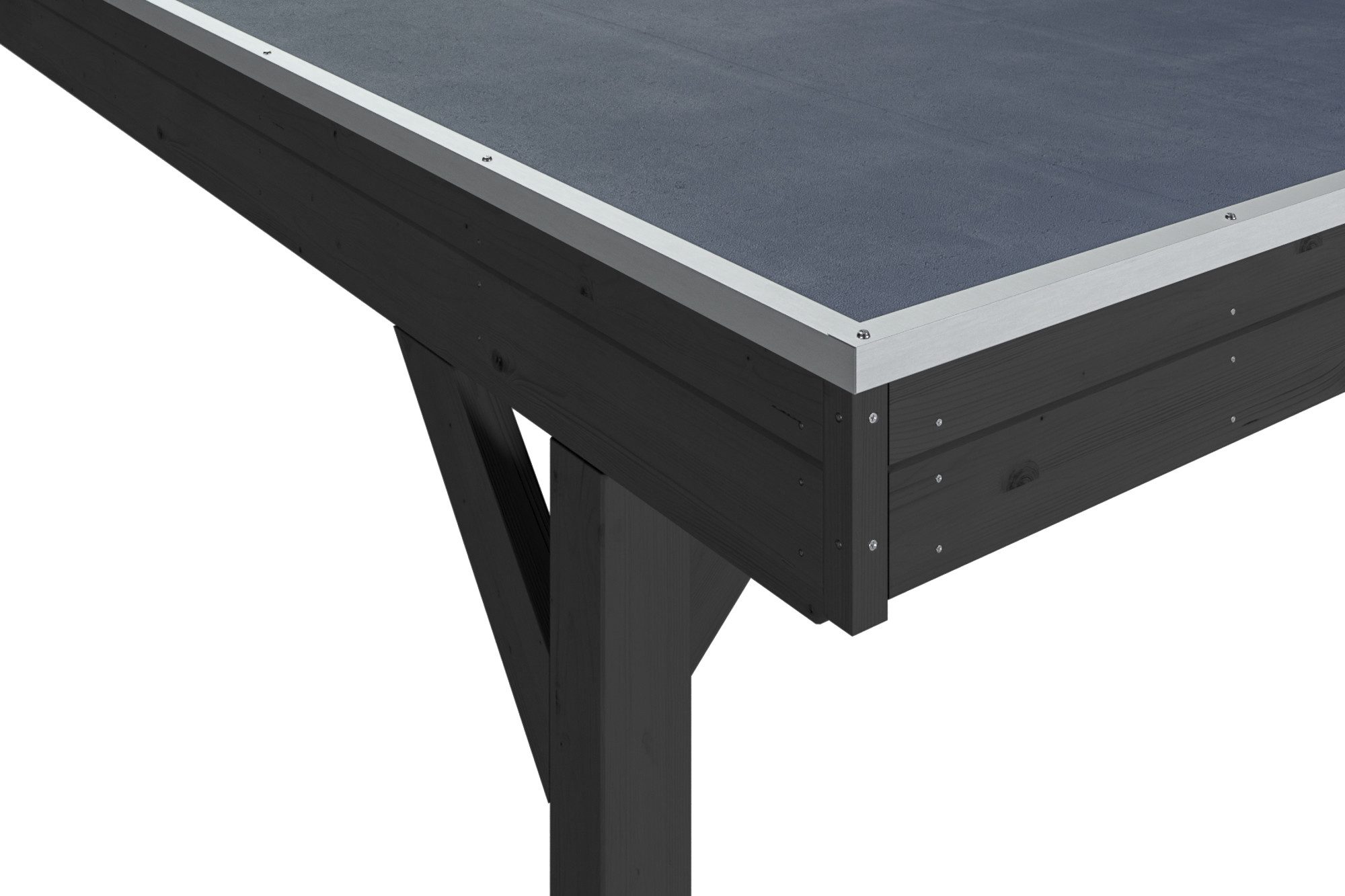 Skanholz Einzelcarport Grunewald, BxT: 427x554 cm, 251 cm Einfahrtshöhe