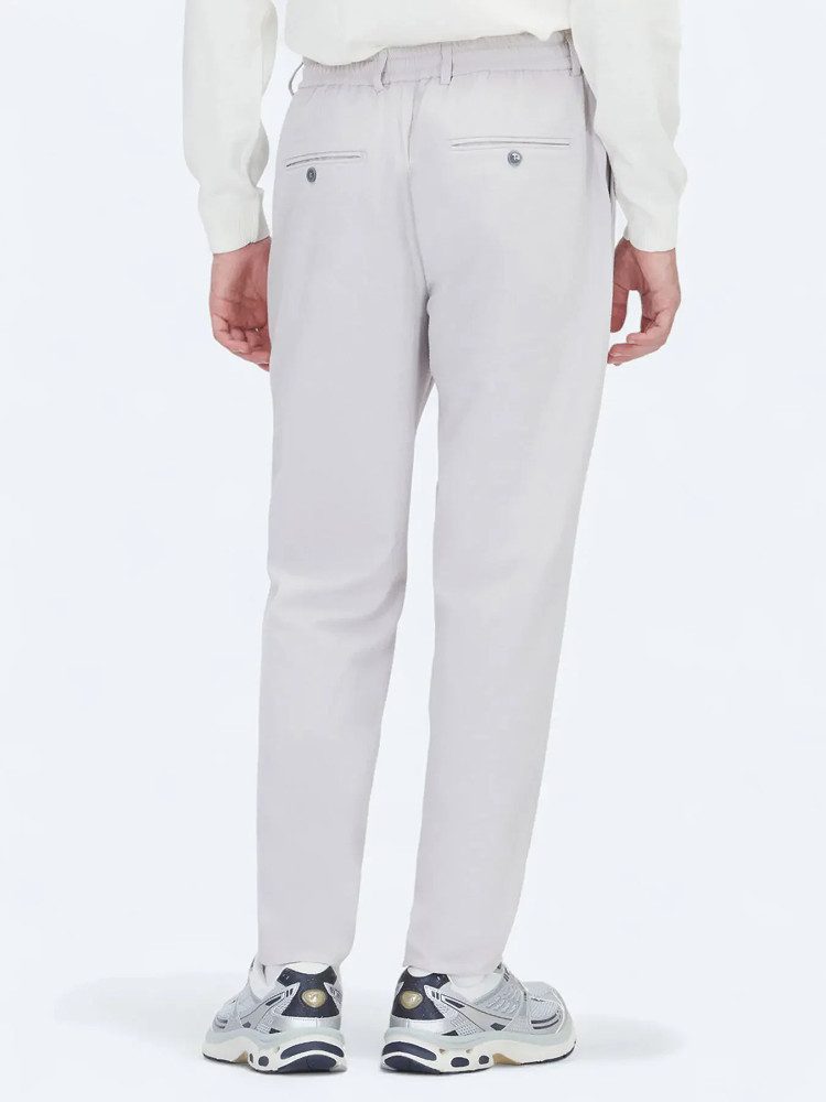 KİP Jeansjeggings Hellgraue, gewebte Jogginghose in lässiger Passform