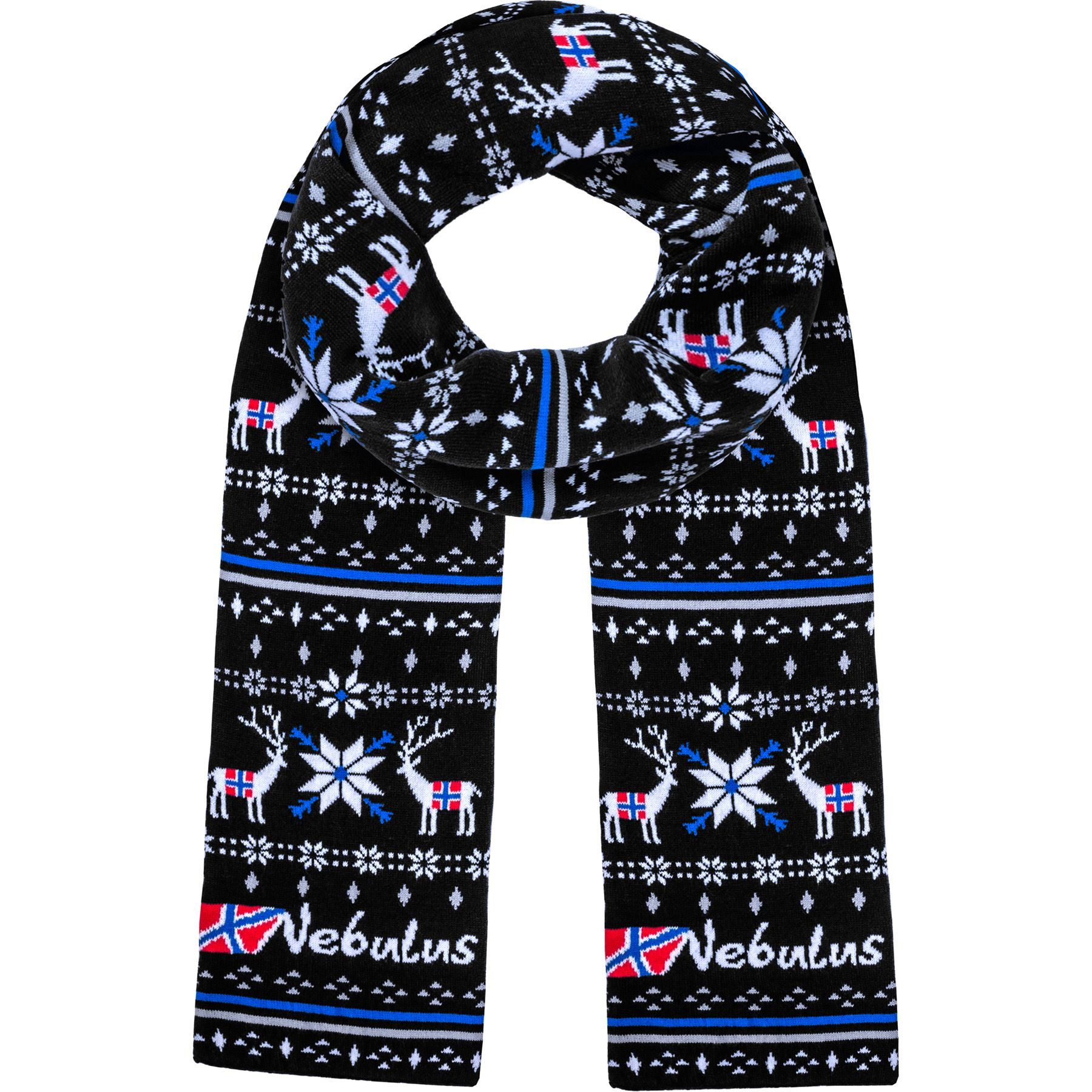 Mütze & Schal FREDDY, P5985 - Unisex, schwarz, onesize