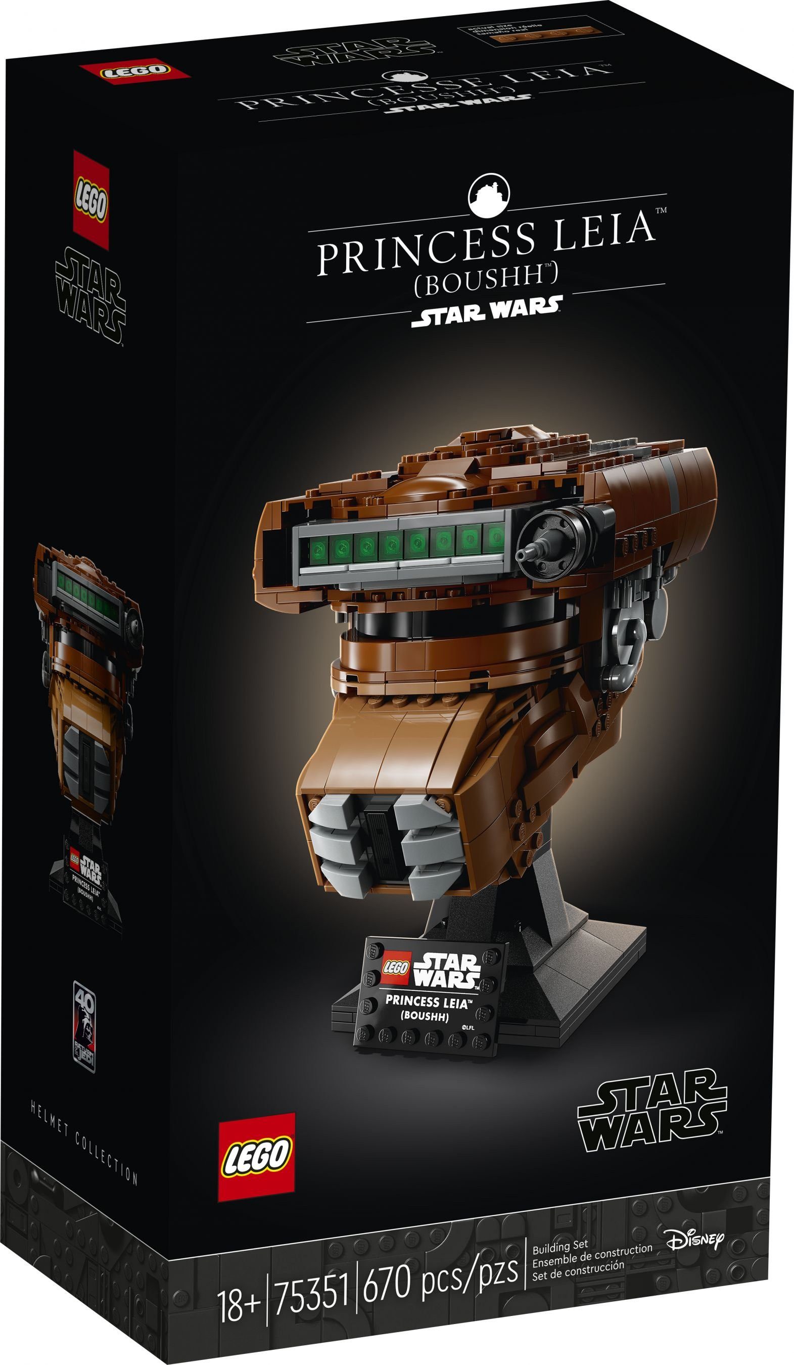 LEGO® LEGO® Star Wars 75351 Princess Leia™ (Boushh) Helm Konstruktionsspiel günstig online kaufen