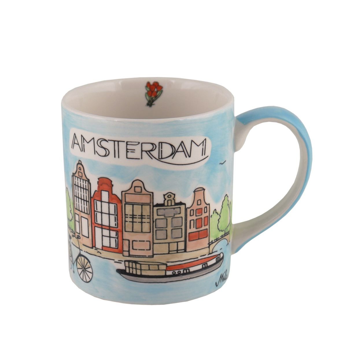 Mila Becher Mila Keramik Städte-Becher Amsterdam, Keramik