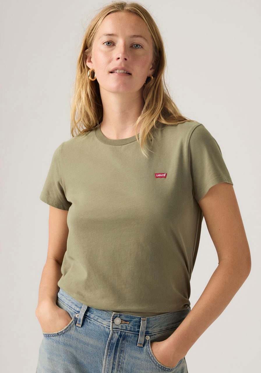 Levi's® T-Shirt TEE Minilogo mit kleiner Logostickerei