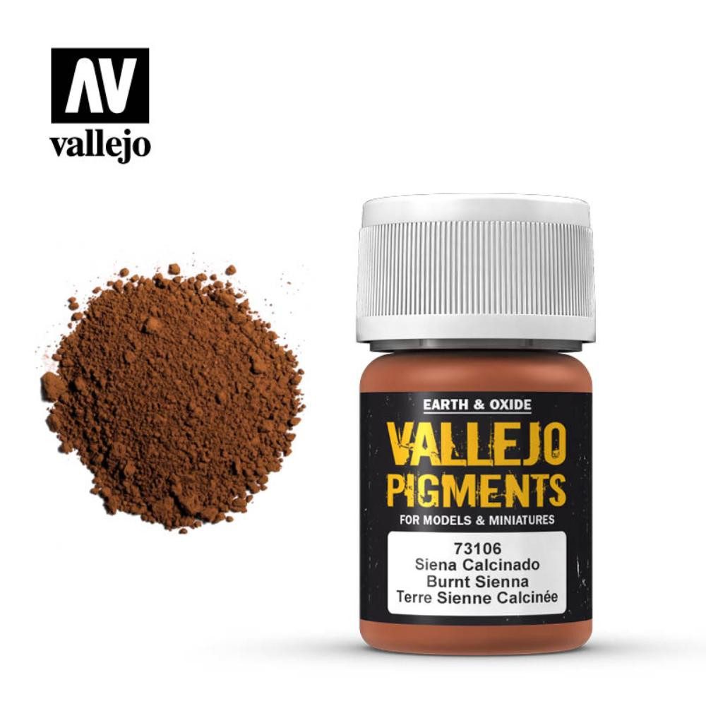 Vallejo Spielfigur Pigment - Siena gebr