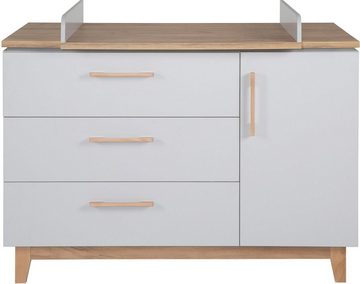 roba® Babyzimmer-Komplettset Caro, (Set, 3-St., Kinderbett, Schrank, Wickelkommode), breit; mit Kinderbett, Schrank und Wickelkommode