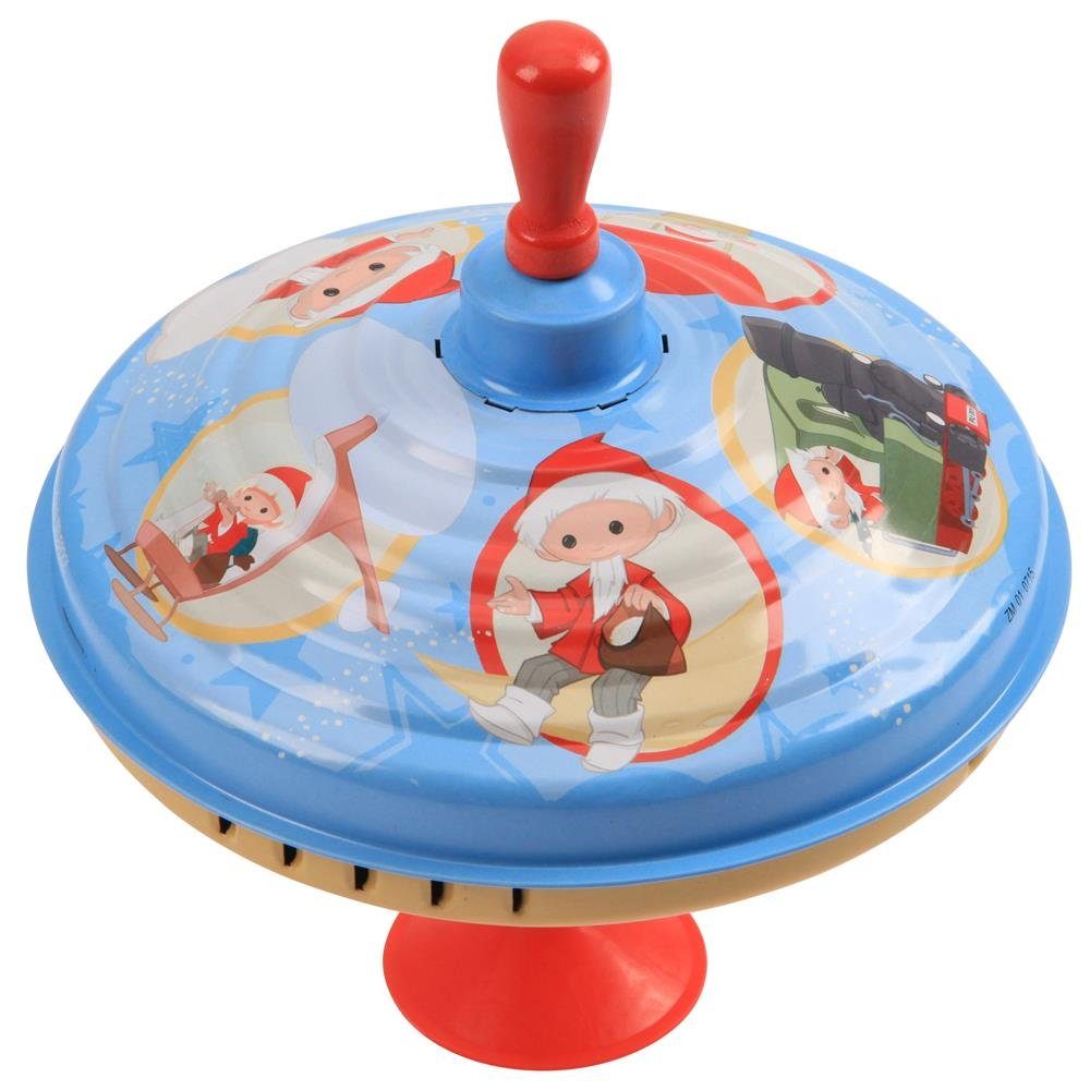 SIMM Spielwaren Brummkreisel Brummkreisel 19 cm Sandmännchen, für Kleinkinder ab 18 Monaten