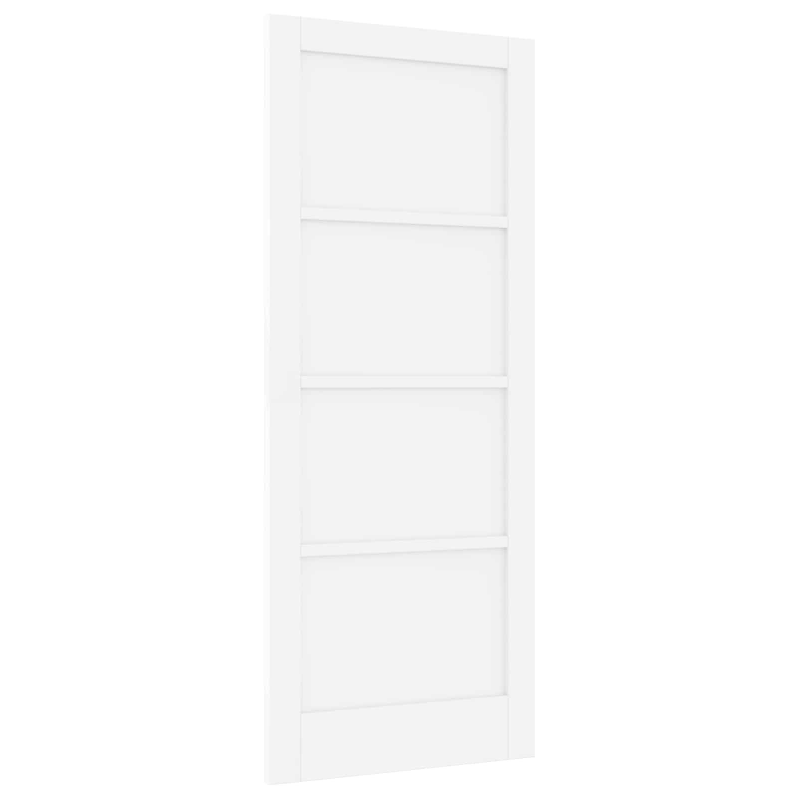 vidaXL Haustür Interior Tür Weiß 83 x 202 cm Sperrholz (1-St)