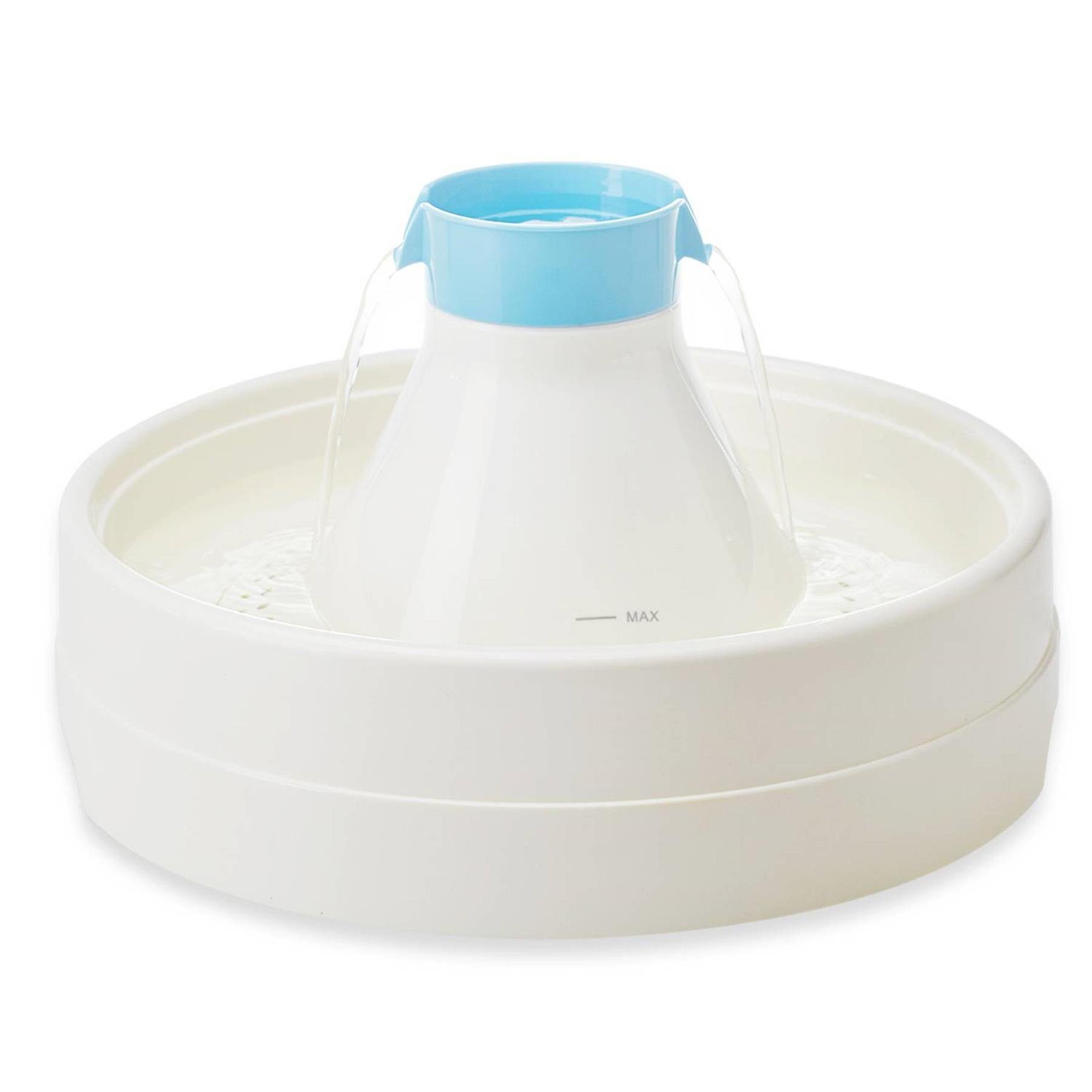 Trinkbrunnen Trinkbrunnen OASIS AURA für Katzen und Hunde weiss-blau