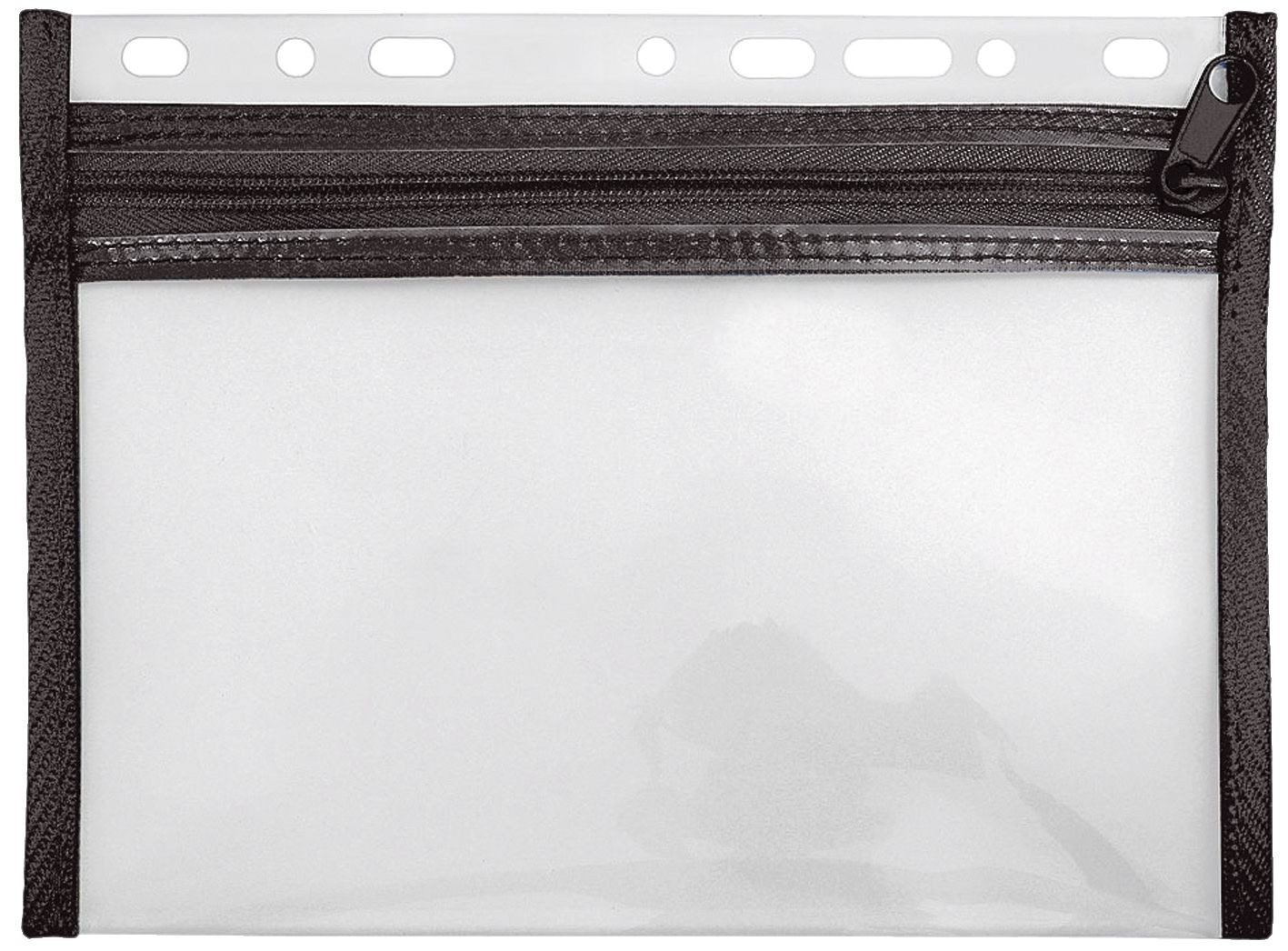 VELOFLEX Handgelenkstütze VELOFLEX Reißverschlussbeutel VELOBAG A5 transparent/schwarz 0,3 mm