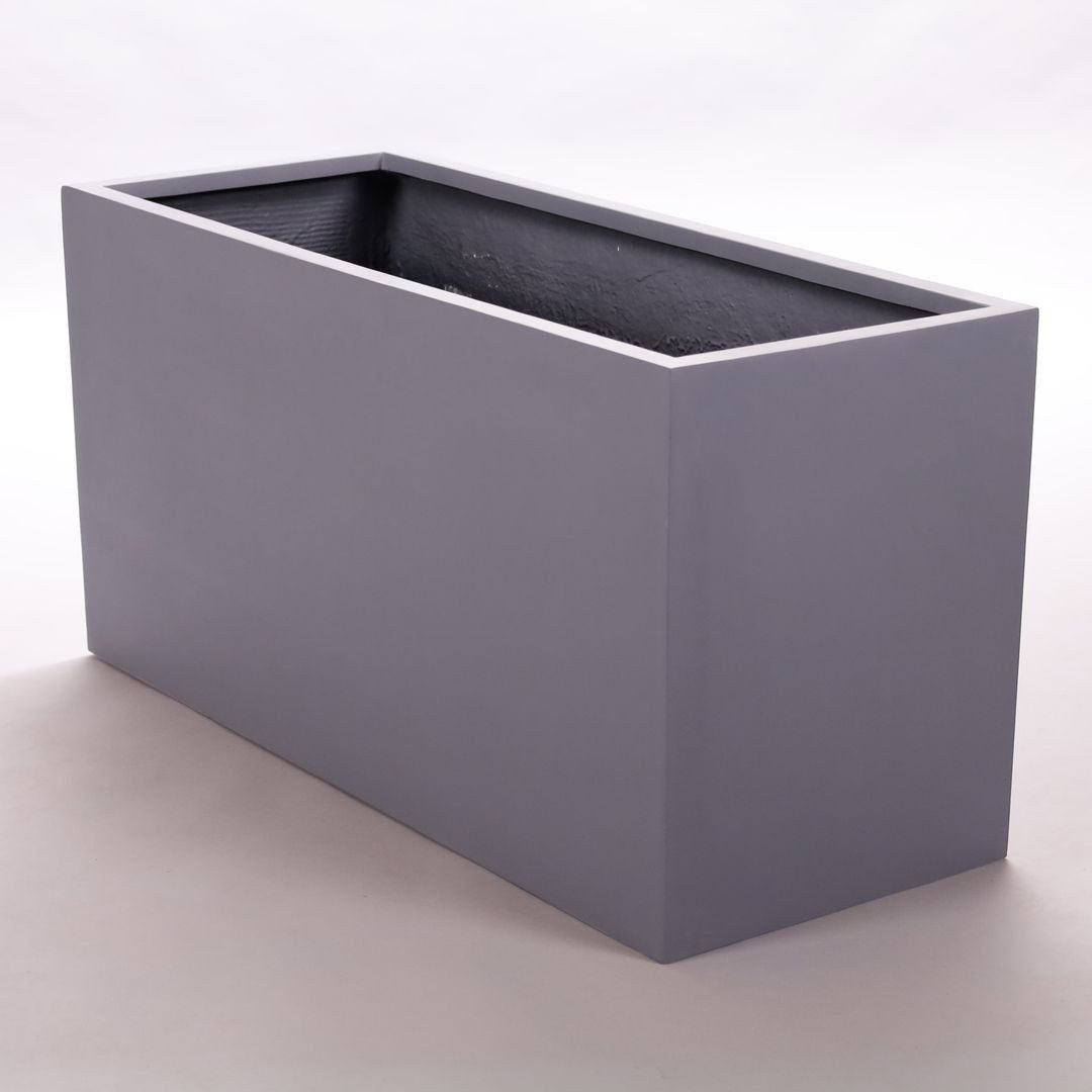 Elegant Einrichten Pflanzkübel Fiberglas rechteckig 80x30x40cm günstig online kaufen