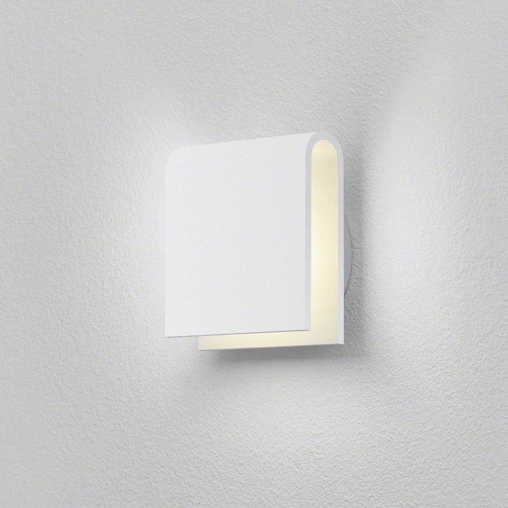 click-licht LED Einbauleuchte LED Wandeinbauleuchte Cano in Weiß-matt 9,7W 120lm, keine Angabe, Leuchtmittel enthalten: Ja, fest verbaut, LED, warmweiss, Einbaustrahler, Einbauleuchte