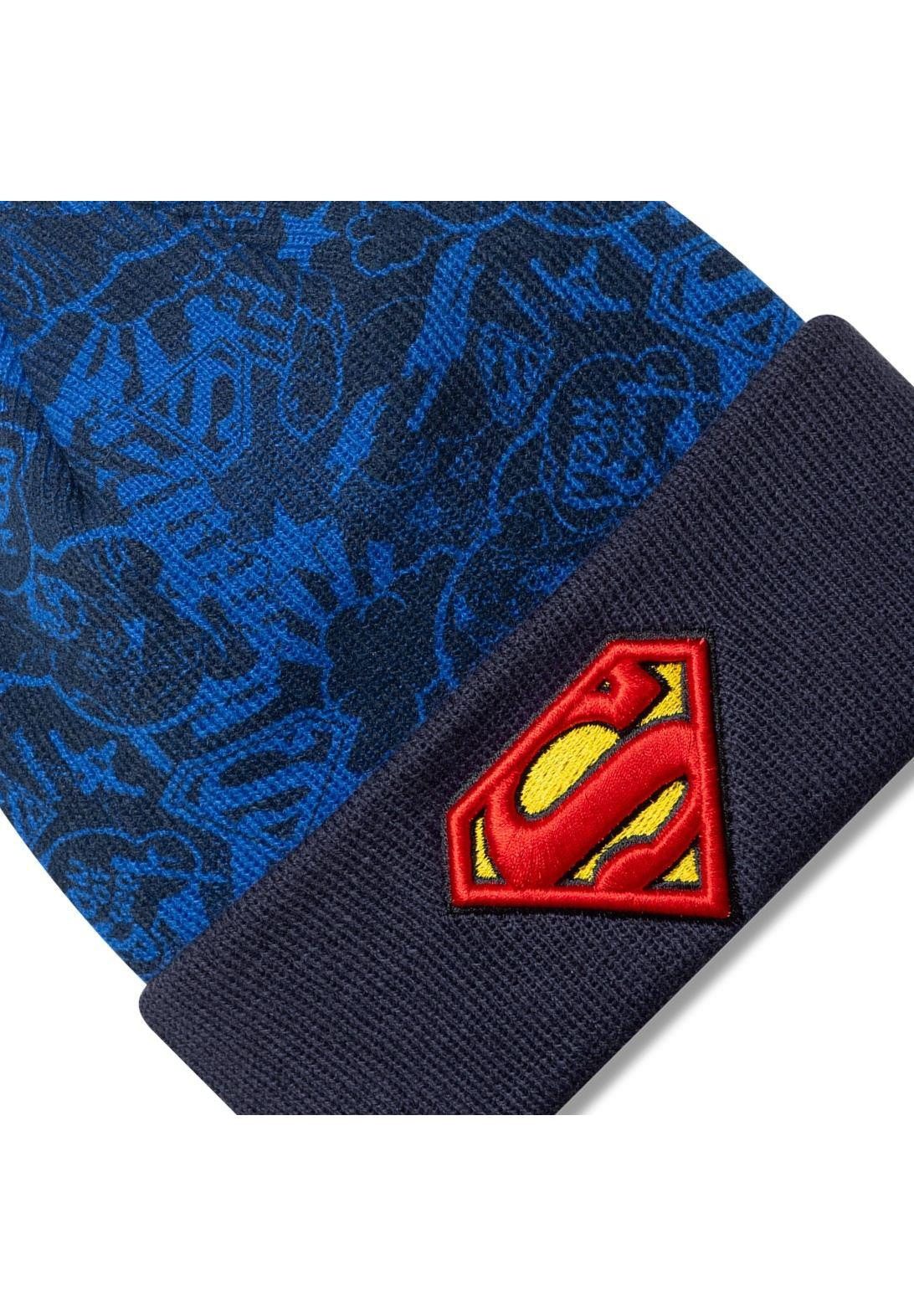 New Era Bommelmütze New Era Kids DC Beanie Superman dunkelblau (1-St)