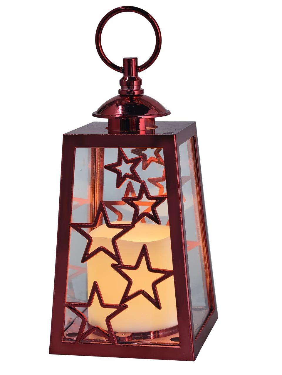 Trend Line LED-Christbaumkerzen TrendLine LED Laterne 20 cm batteriebetrieben mit