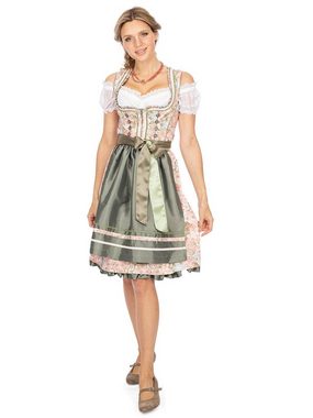 MarJo Dirndl Mini Dirndl 2tlg. 55 cm MADALENA apricot grün