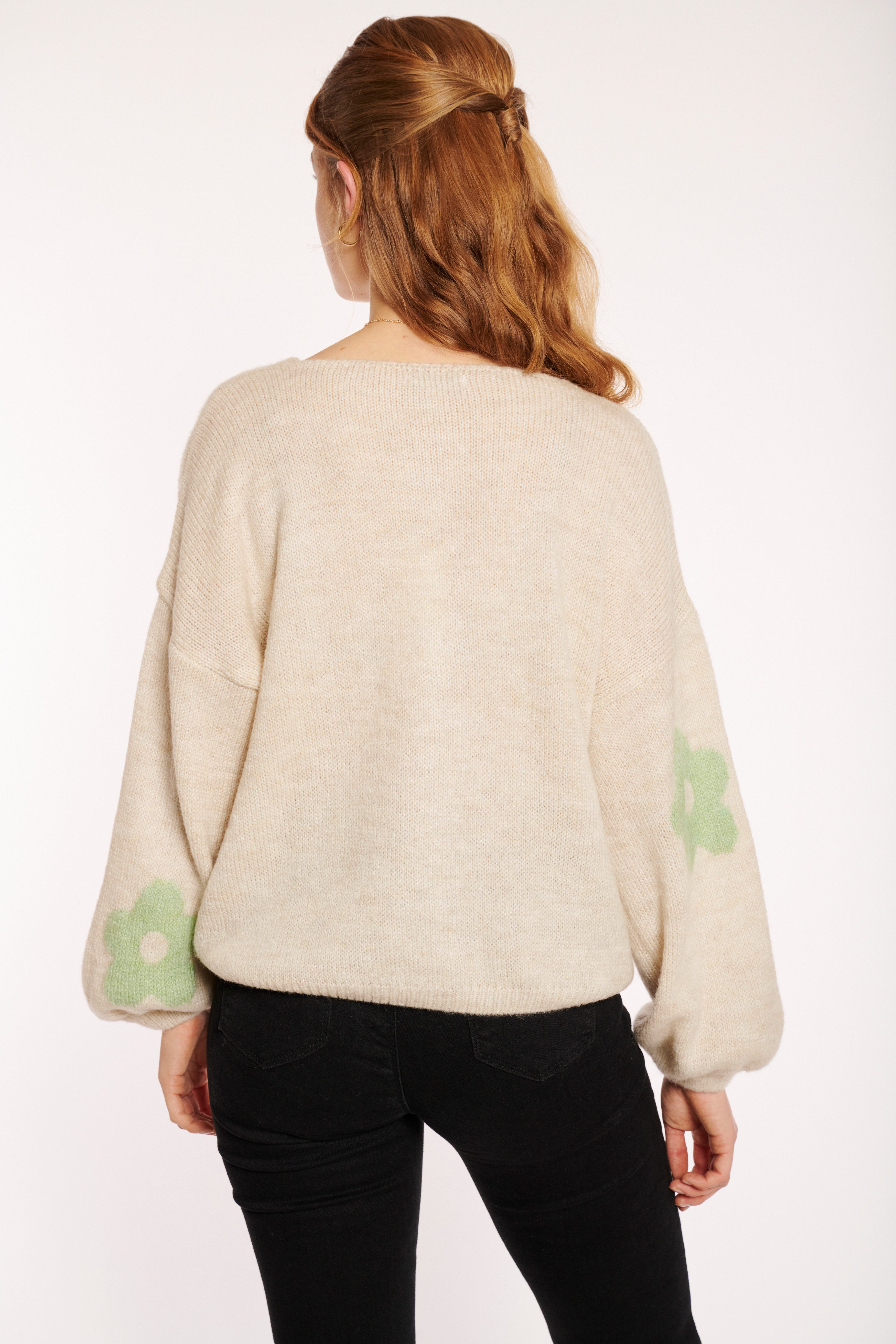 HaILY’S Strickjacke LS A CD Fl44ower günstig online kaufen