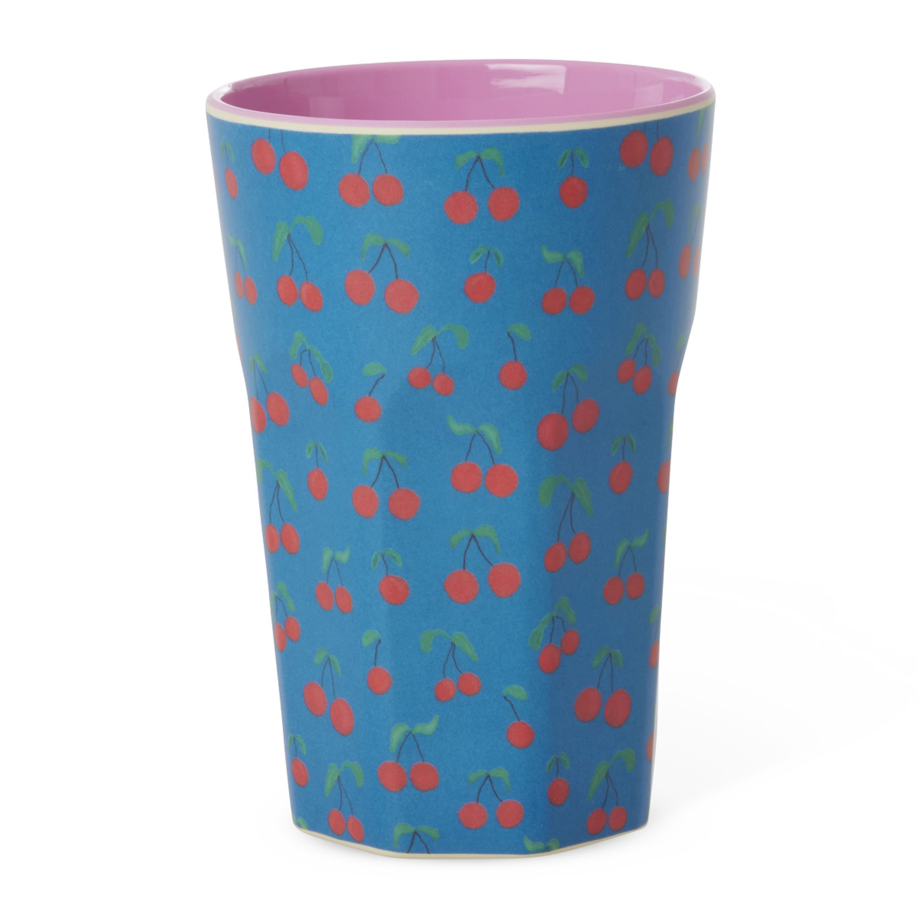 rice Becher Rice Melamin Becher Groß mit Kirschen Print, Melamin