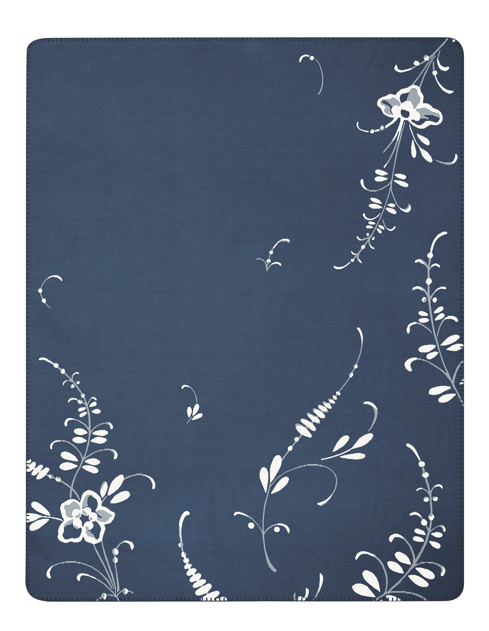 Wohndecke Vieux Luxembourg in 150x200 cm, Decke mit floralem Design, Villeroy & Boch, Made in Germany