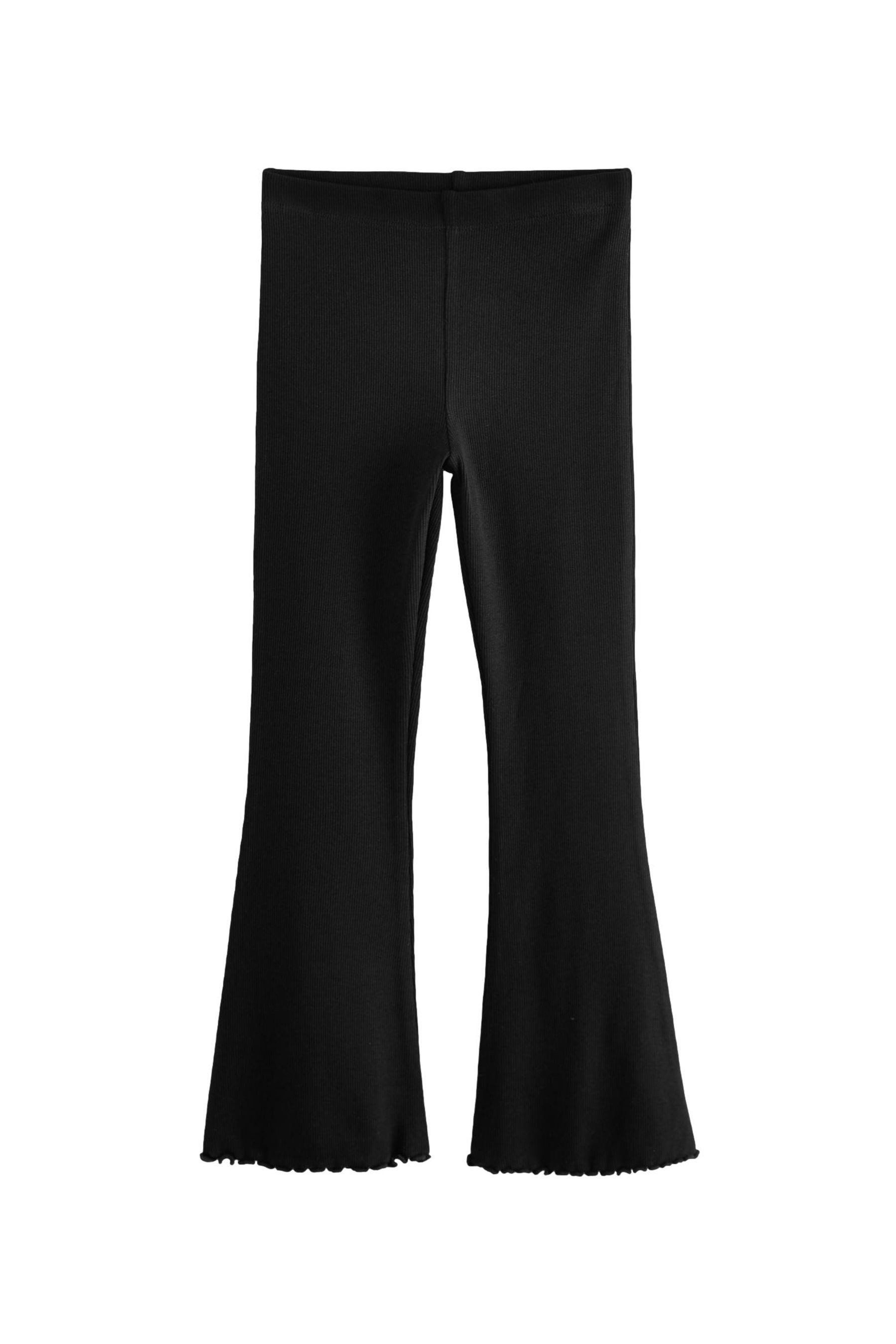 Next Leggings Gerippte Leggings mit ausgestelltem Bein (1-tlg)