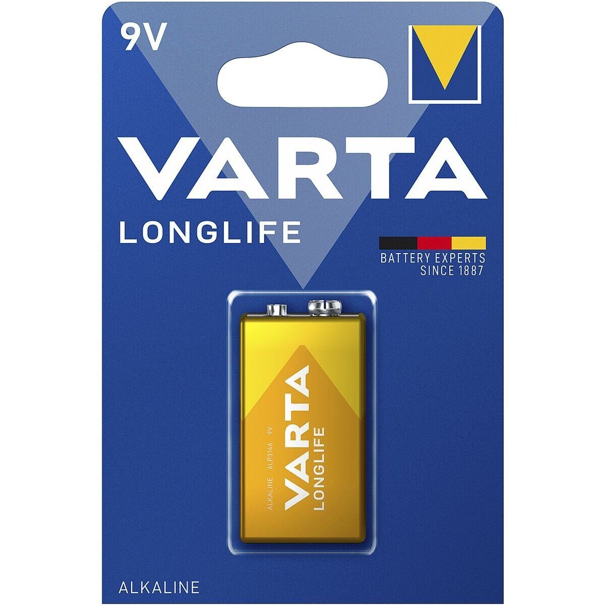 / 6LP3146, V, VARTA V, St), 1 (9 E-Block LONGLIFE 9 Batterie, Alkali