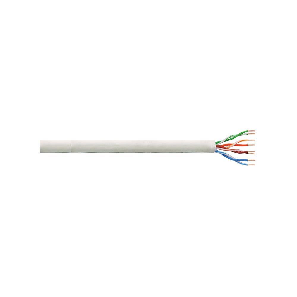LogiLink 100m Patchkabel Cat5e Netzwerkkabel UTP grau Computer-Kabel