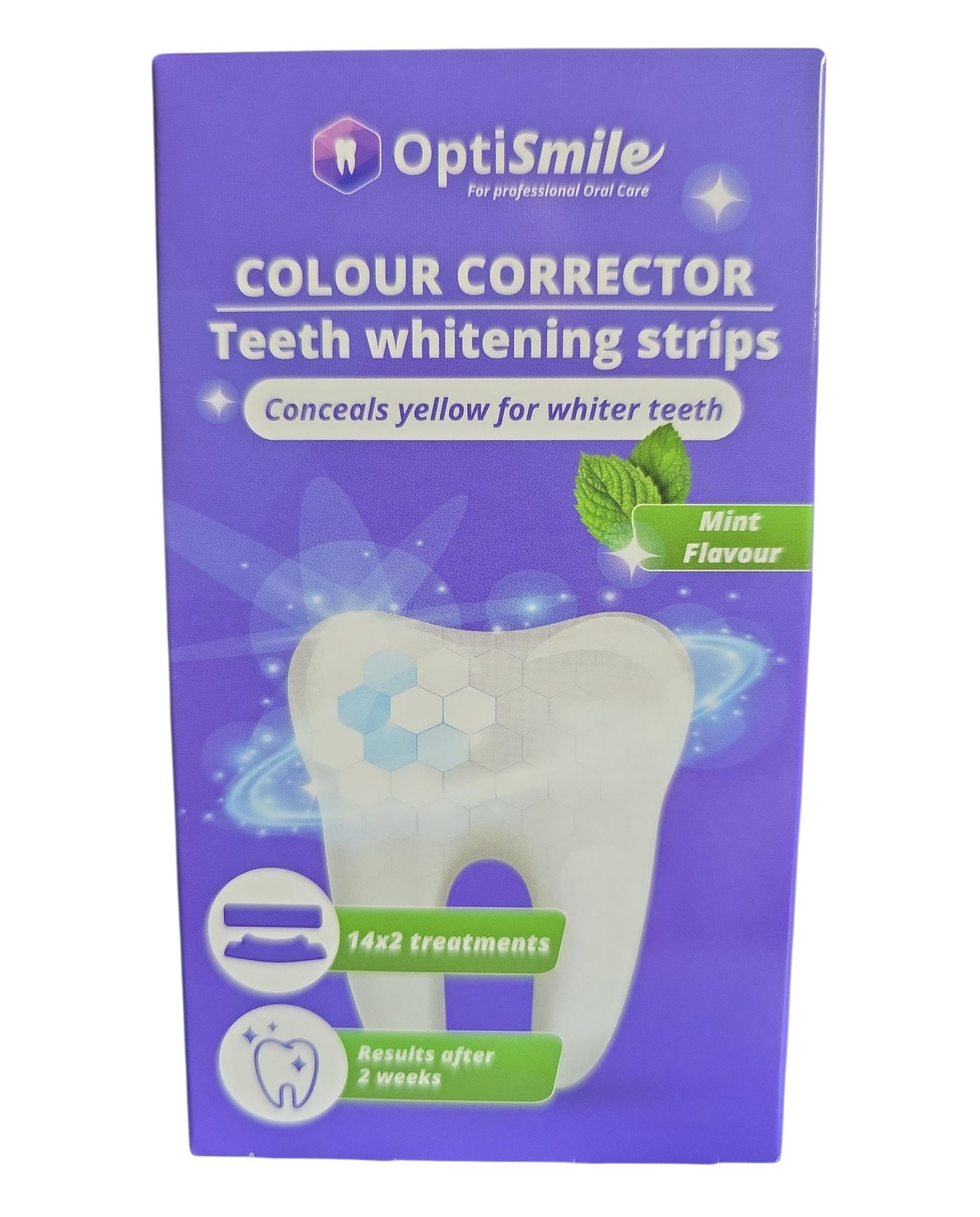 Spectrum Zahnbleaching-Kit Optismile Teeth Whitening Strips Zahnaufheller Streifen 14 St.