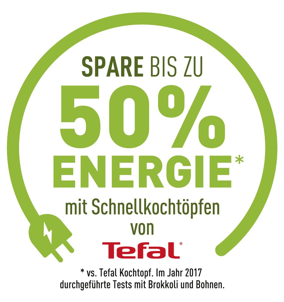 Tefal Schnellkochtopf Secure Trendy, Edelstahl (1-tlg), Dampfkochtopf, Garregler,Sicherheitsvorrichtung,Korbeinsatz, Induktion