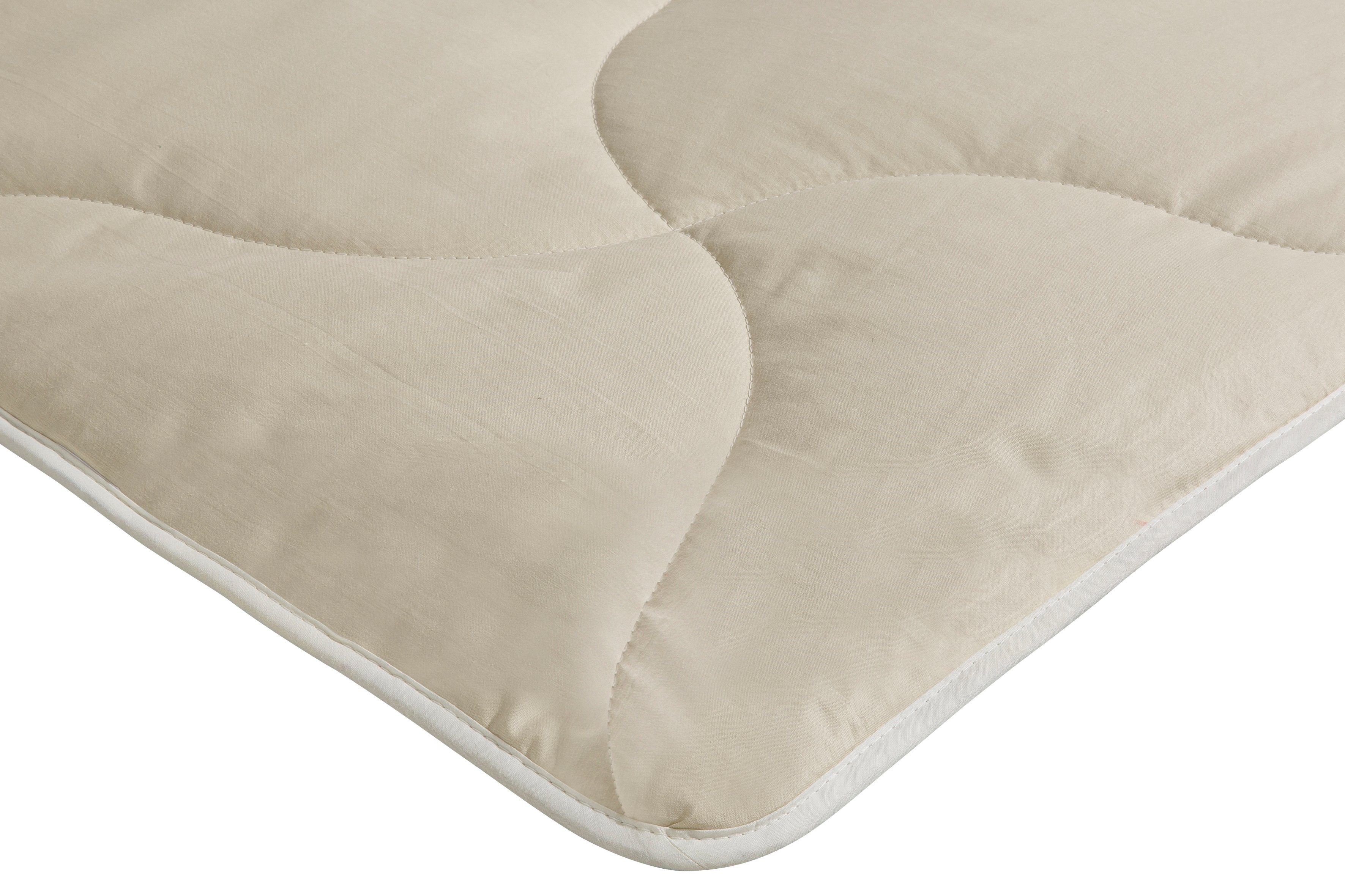 fan Naturfaserbettdecke TENCEL™ Leinen, Füllung: 50% Lyocell (TENCEL), 50% Leinen, Bezug: 100% Baumwolle, natürlich, kühlendes Schlafklima – Bild 2 von 5