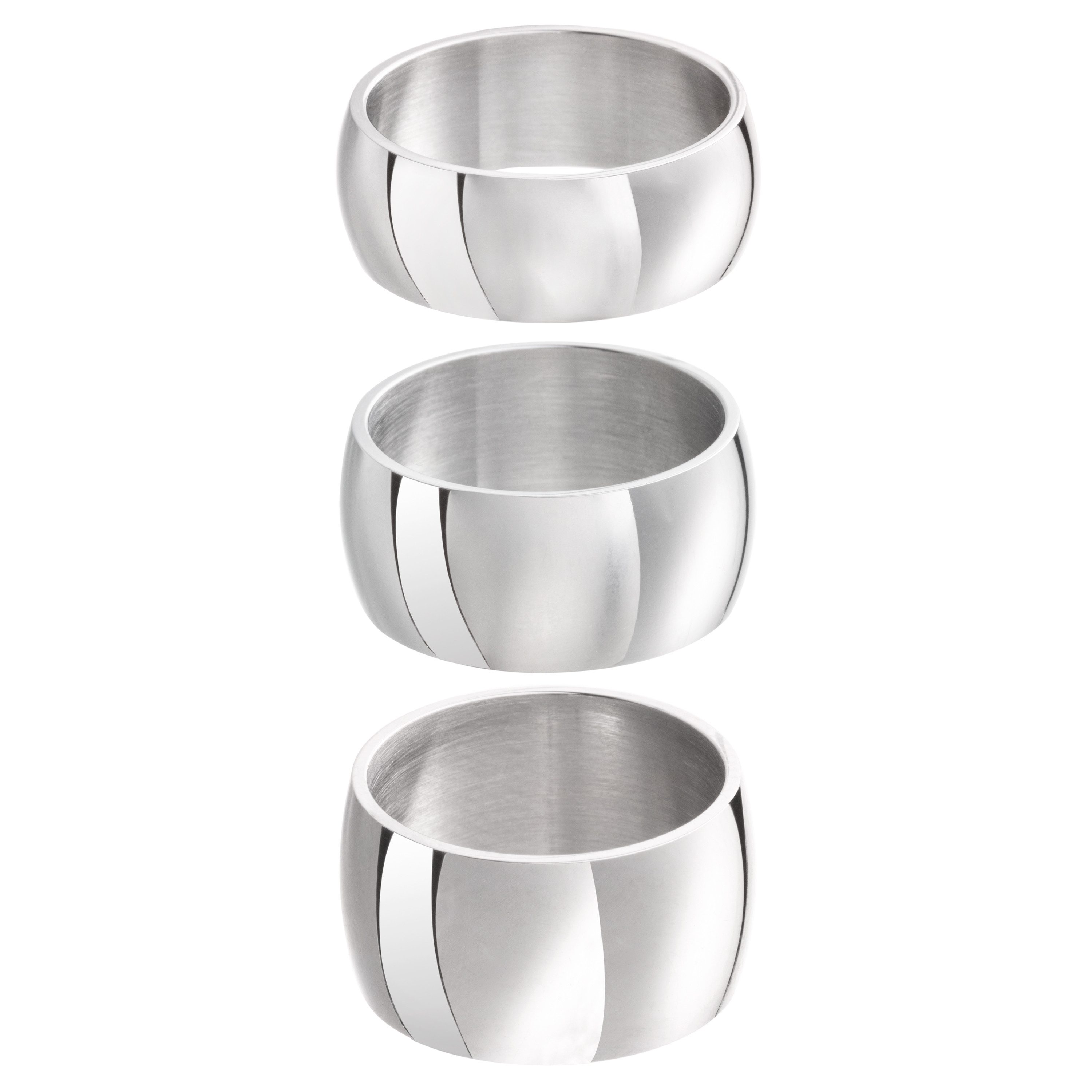 meditoys Fingerring meditoys · Ring aus Edelstahl · Bandring · Silber – Bild 5 von 5