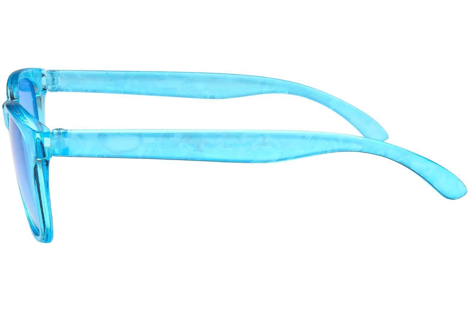 BEZLIT Eyewear Retrosonnenbrille Mädchen Kinder Sonnenbrille (1-St) mit durchsichtigen Bügel
