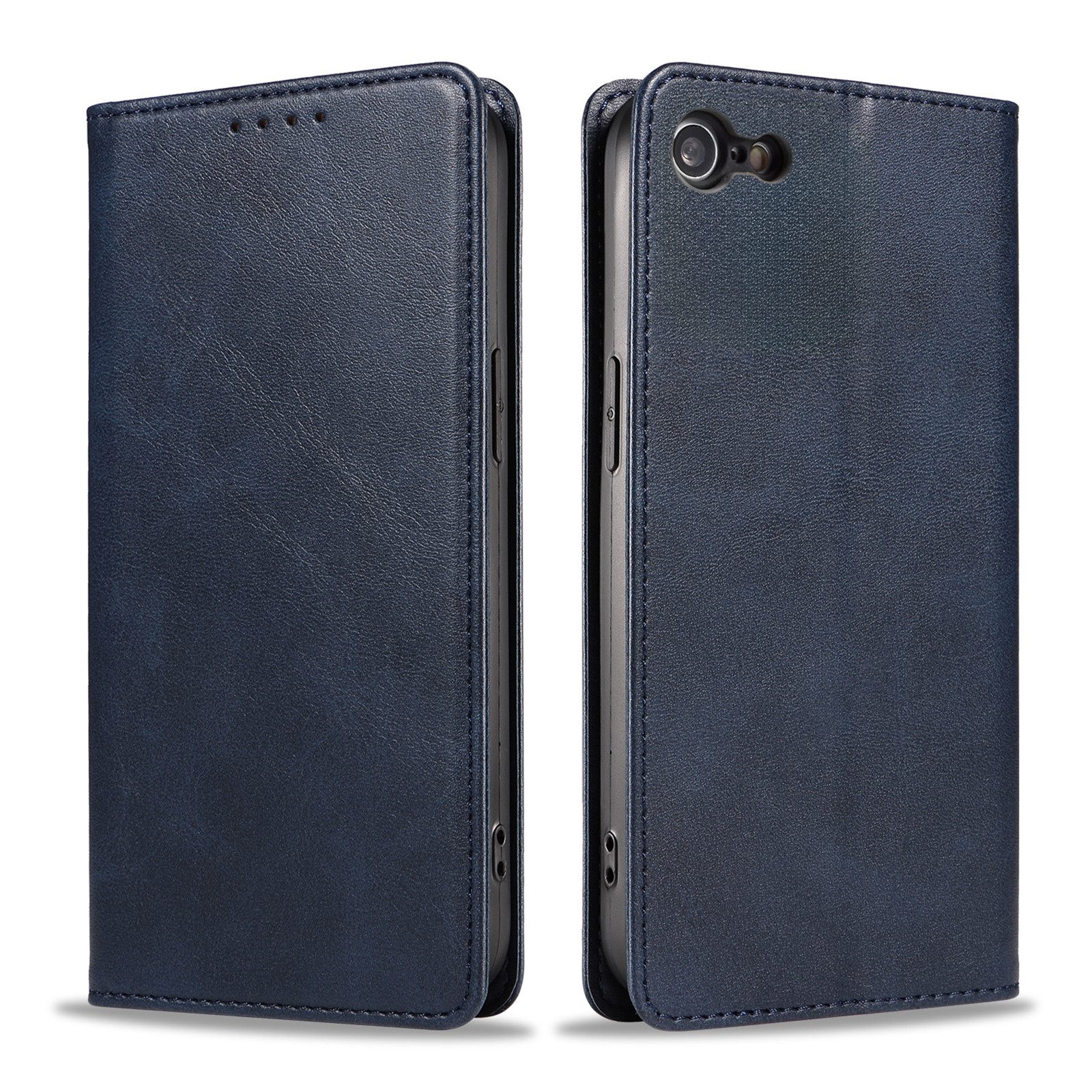 Tec-Expert Handyhülle Tasche Hülle für Apple iPhone 7 / Apple iPhone 8 4.7 Zoll, 4.7", Cover Klapphülle Case mit Kartenfach Fliphülle aufstellbar