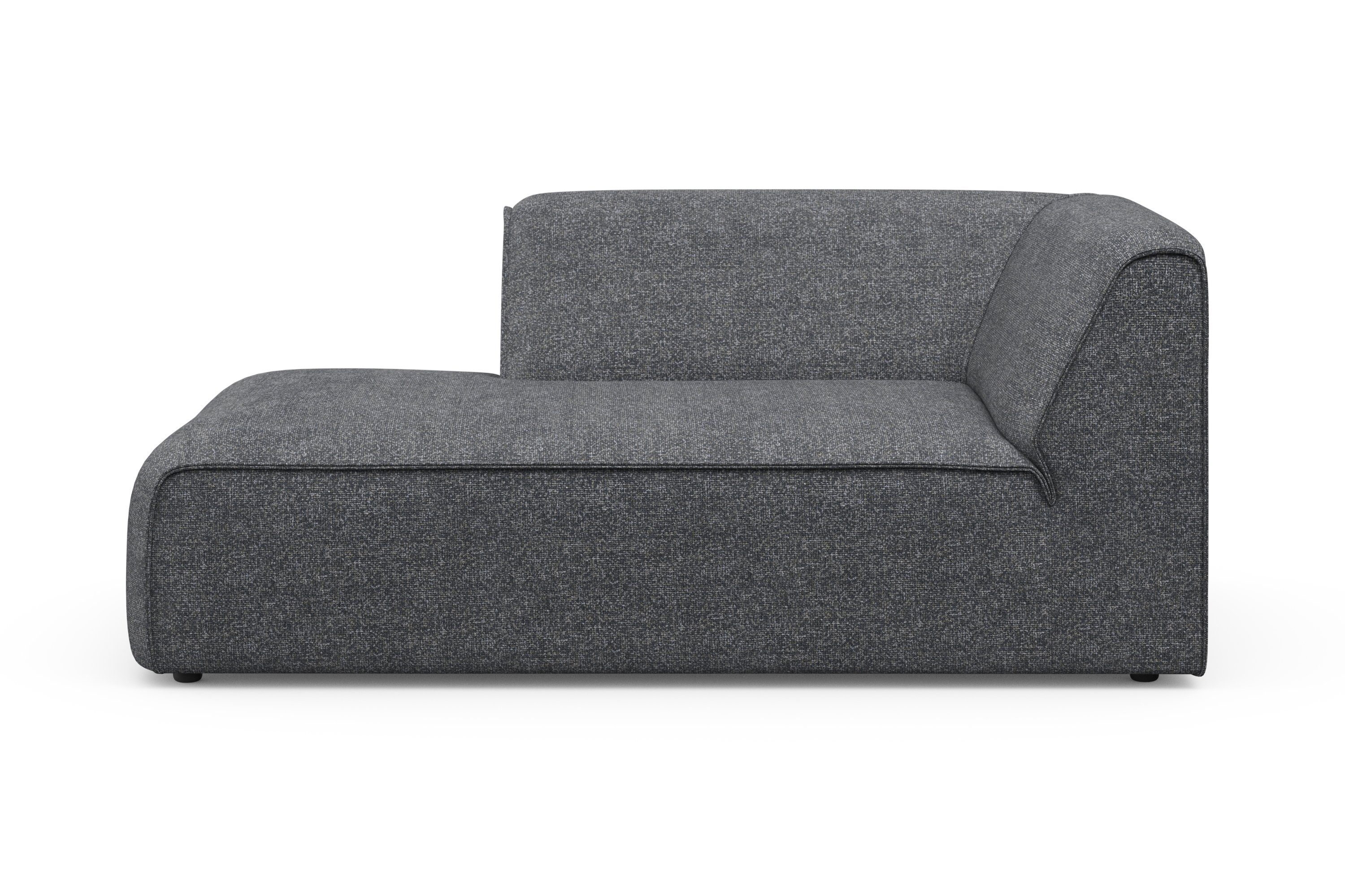 OTTO home Ottomane Merid Chaiselongue, Maße B/T/H: 100/162/70 cm, als Modul oder separat verwendbar, für individuelle Zusammenstellung