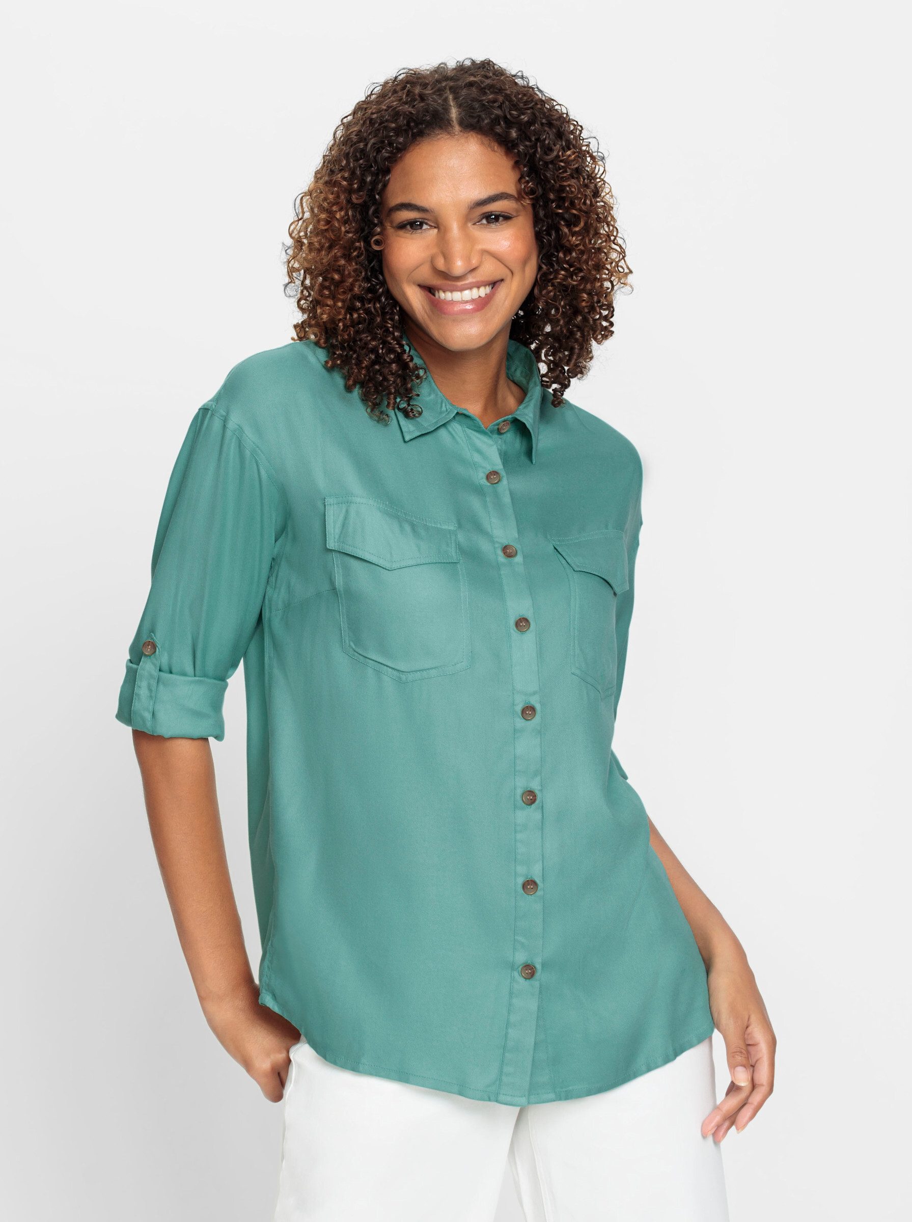 Witt Klassische Bluse Hemdbluse . günstig online kaufen